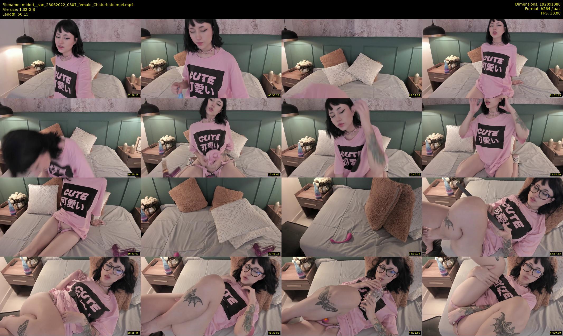 midori__san — 51 minute Chaturbate female cam show recording, 1080p, Jun 23, 2022