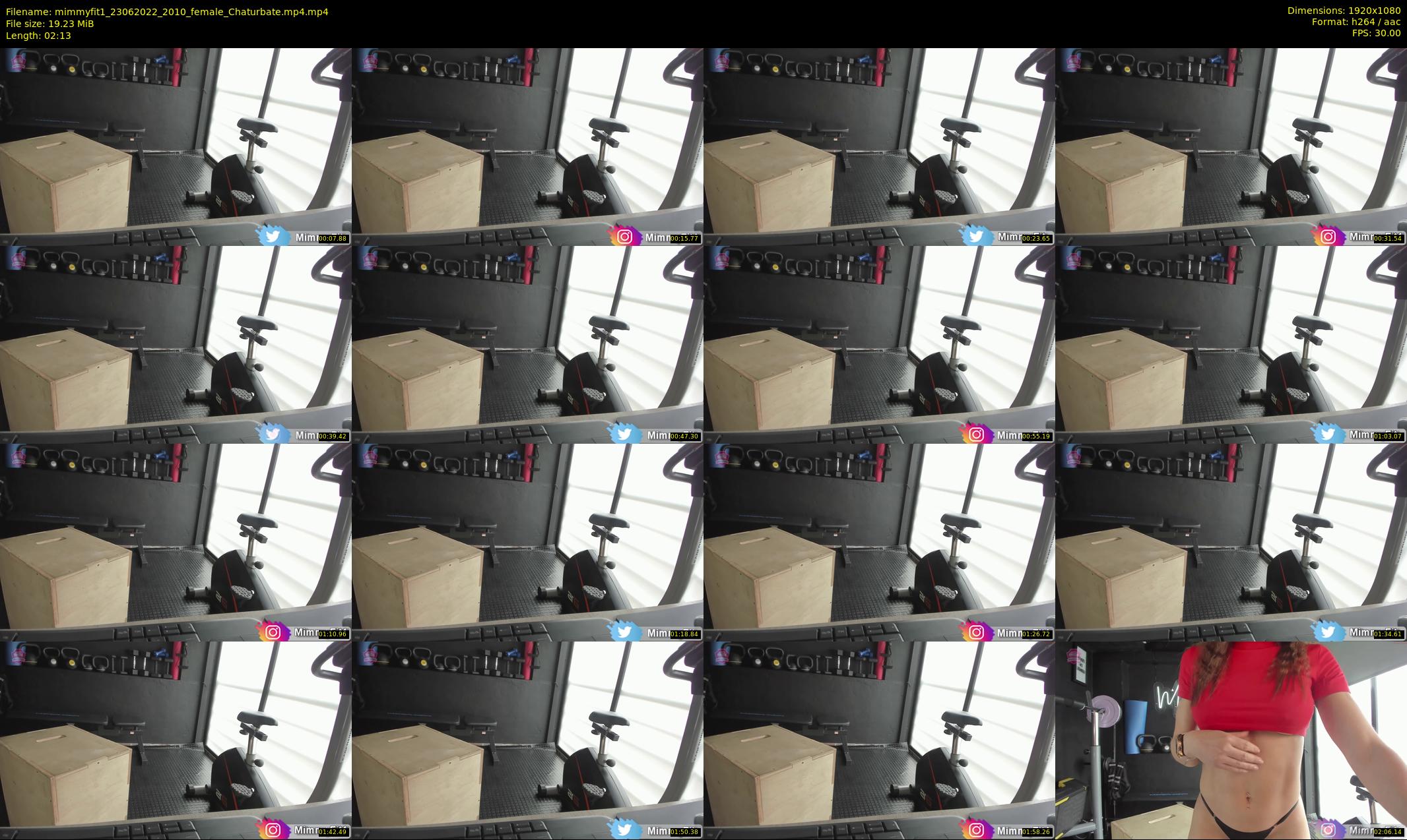 mimmyfit1 — 3 minute Chaturbate female cam show recording, 1080p, Jun 23, 2022