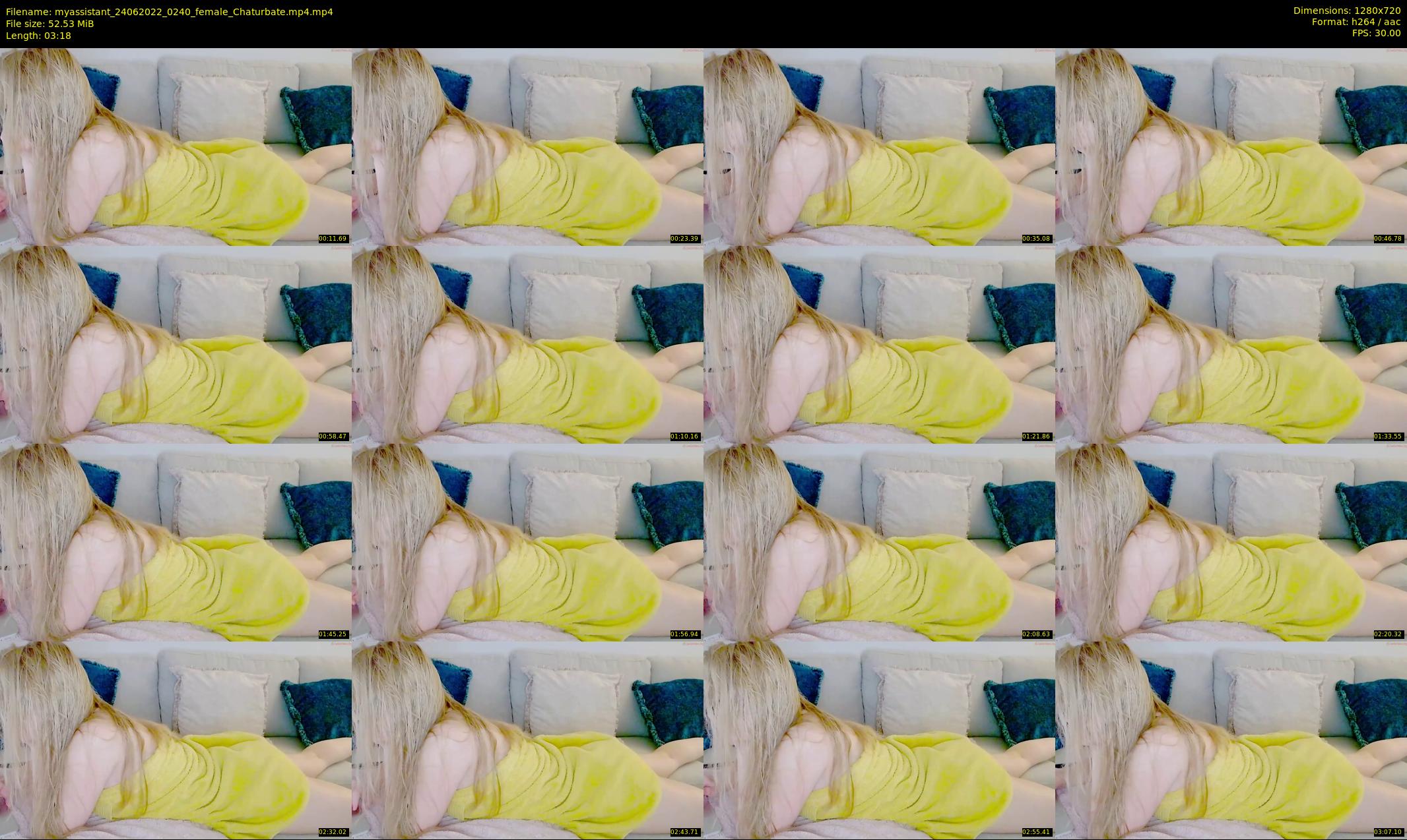 myassistant — 4 minute Chaturbate female cam show recording, 720p, Jun 24, 2022