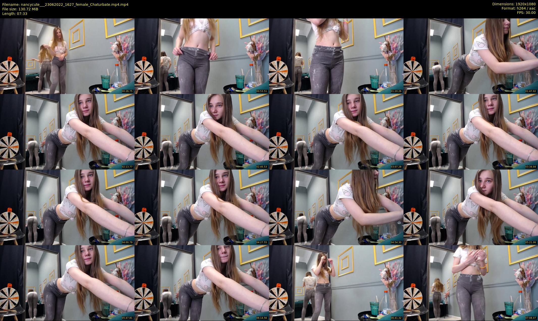 nancycute__ — 8 minute Chaturbate female cam show recording, 1080p, Jun 23, 2022
