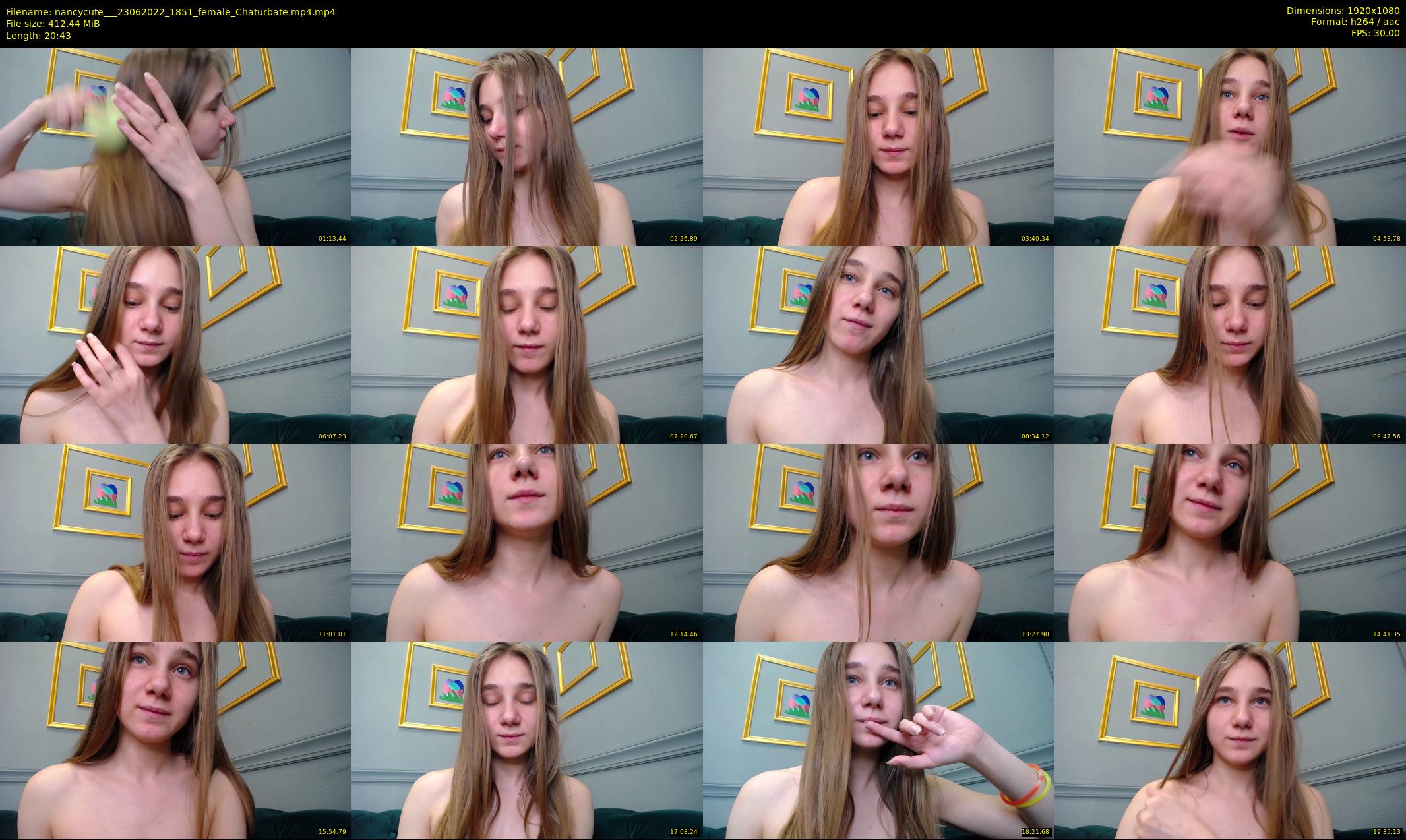 nancycute__ — 21 minute Chaturbate female cam show recording, 1080p, Jun 23, 2022