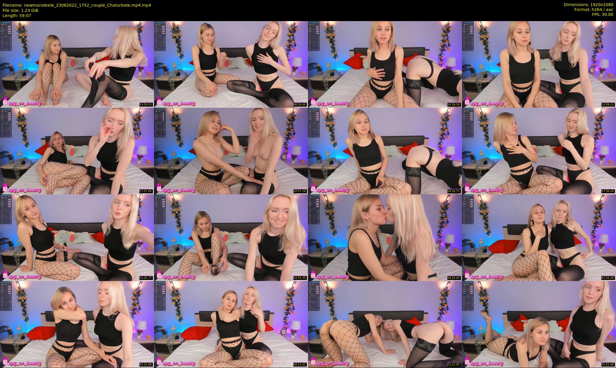 newmansteele — 60 minute Chaturbate couple cam show recording, 1080p, Jun 23, 2022