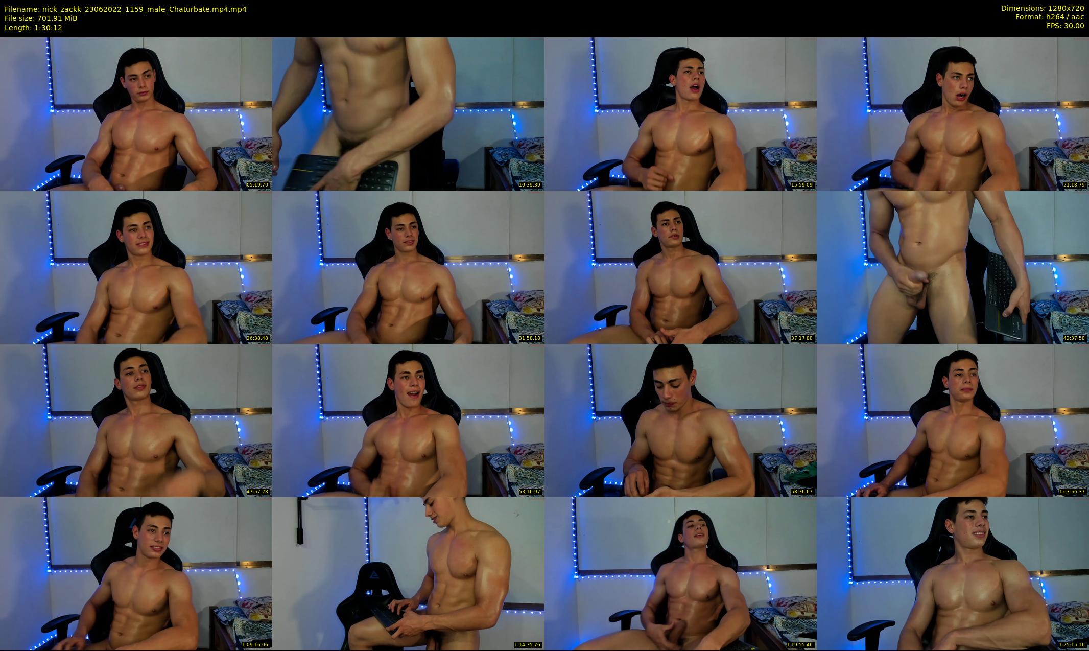 nick_zackk — 91 minute Chaturbate male cam show recording, 720p, Jun 23, 2022
