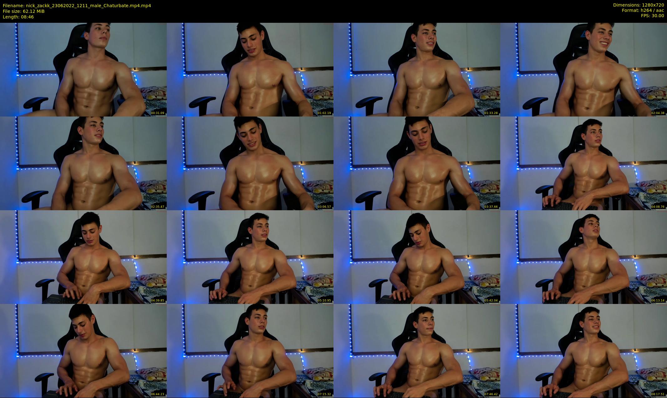 nick_zackk — 9 minute Chaturbate male cam show recording, 720p, Jun 23, 2022