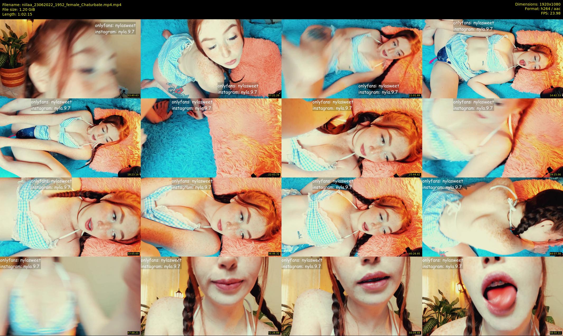 niilaa — 63 minute Chaturbate female cam show recording, 1080p, Jun 23, 2022