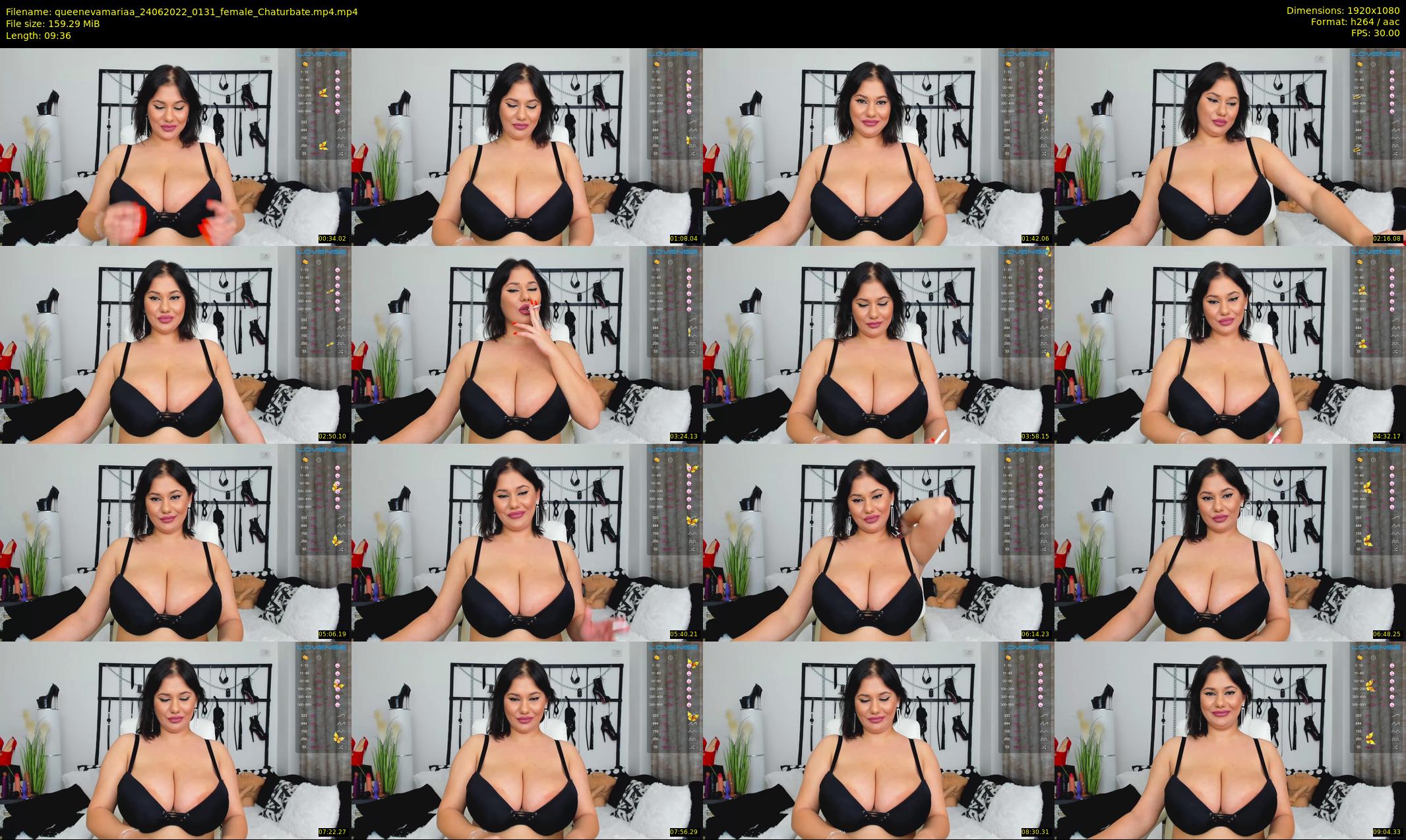 queenevamariaa — 10 minute Chaturbate female cam show recording, 1080p, Jun 24, 2022
