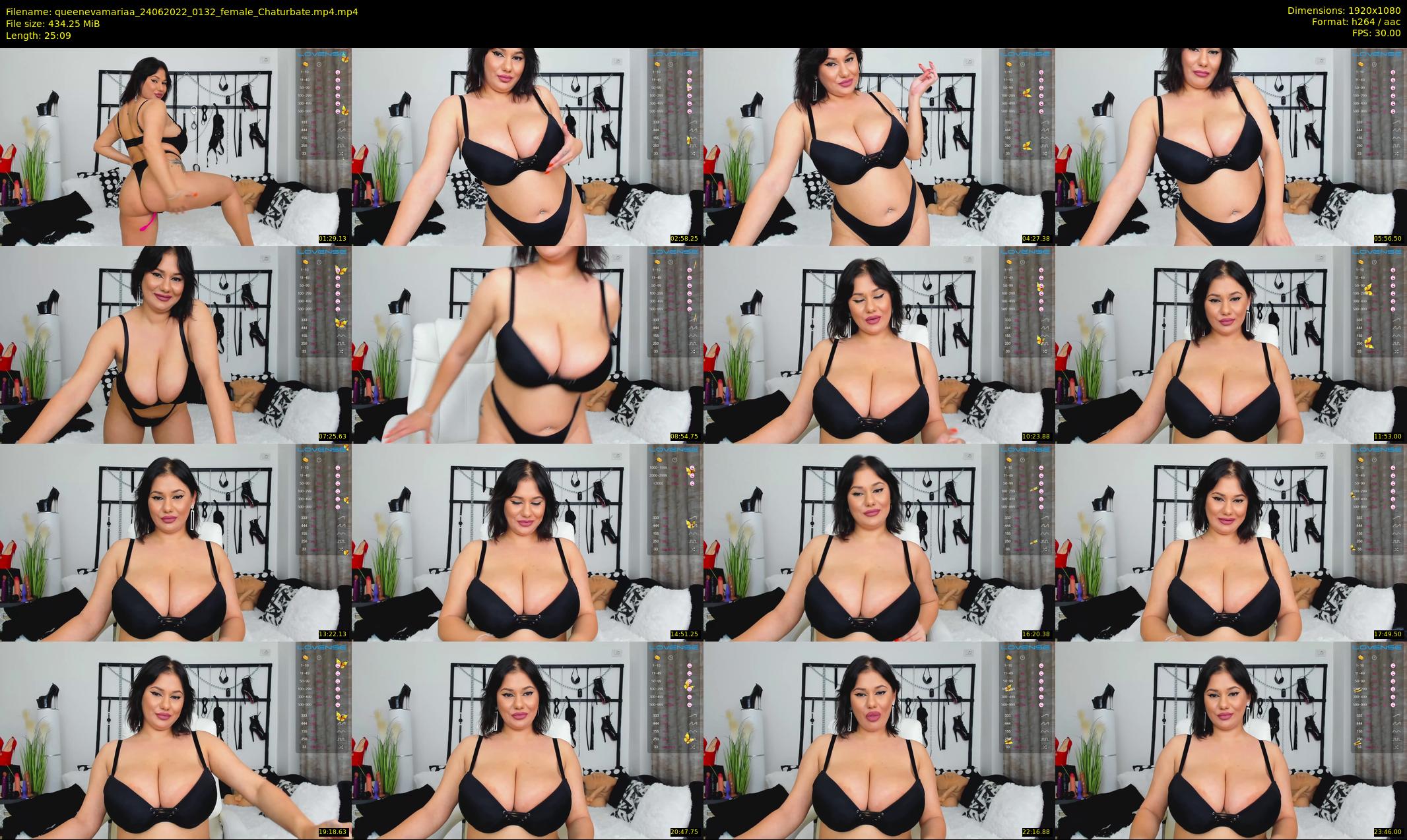 queenevamariaa — 26 minute Chaturbate female cam show recording, 1080p, Jun 24, 2022