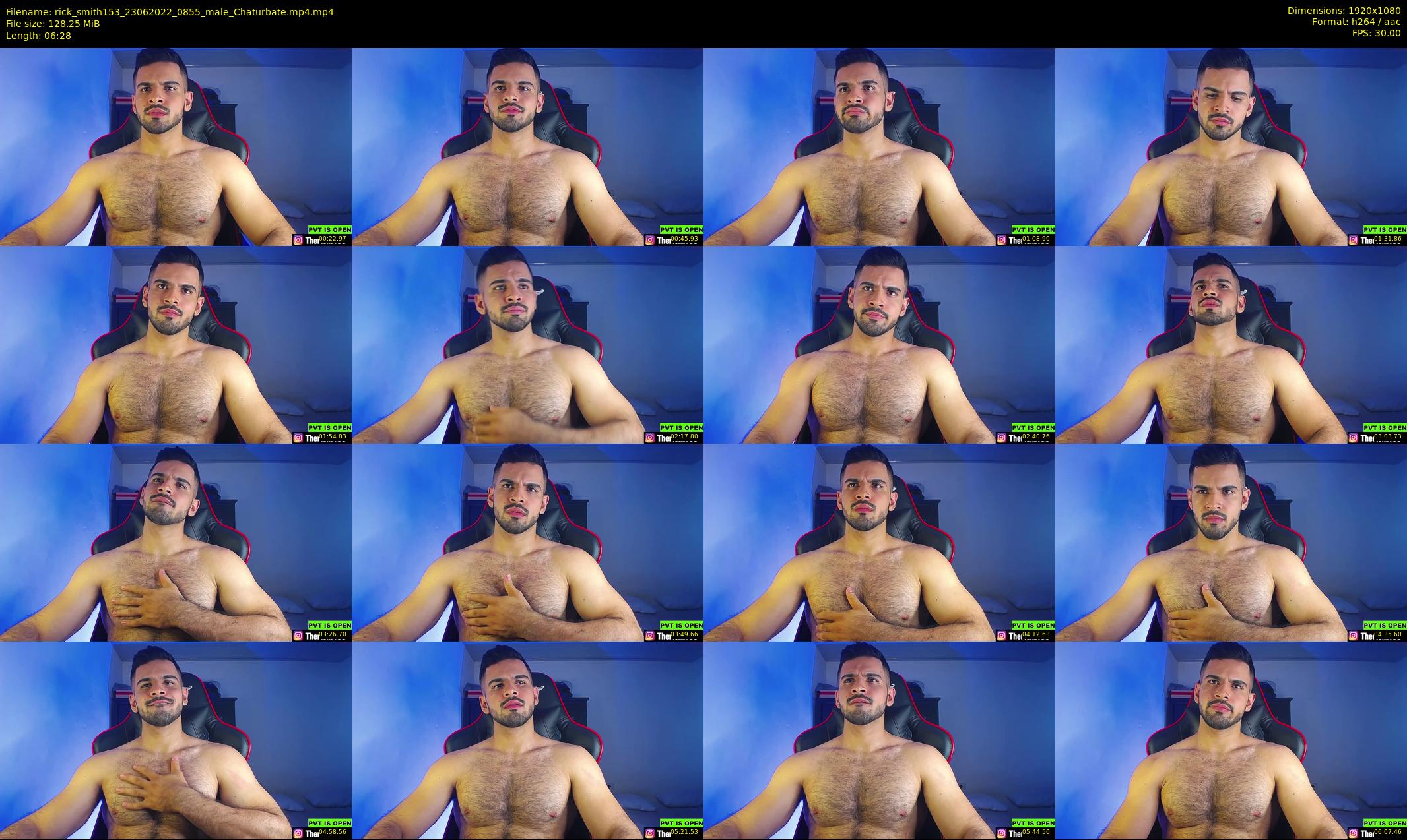 rick_smith153 — 7 minute Chaturbate male cam show recording, 1080p, Jun 23, 2022