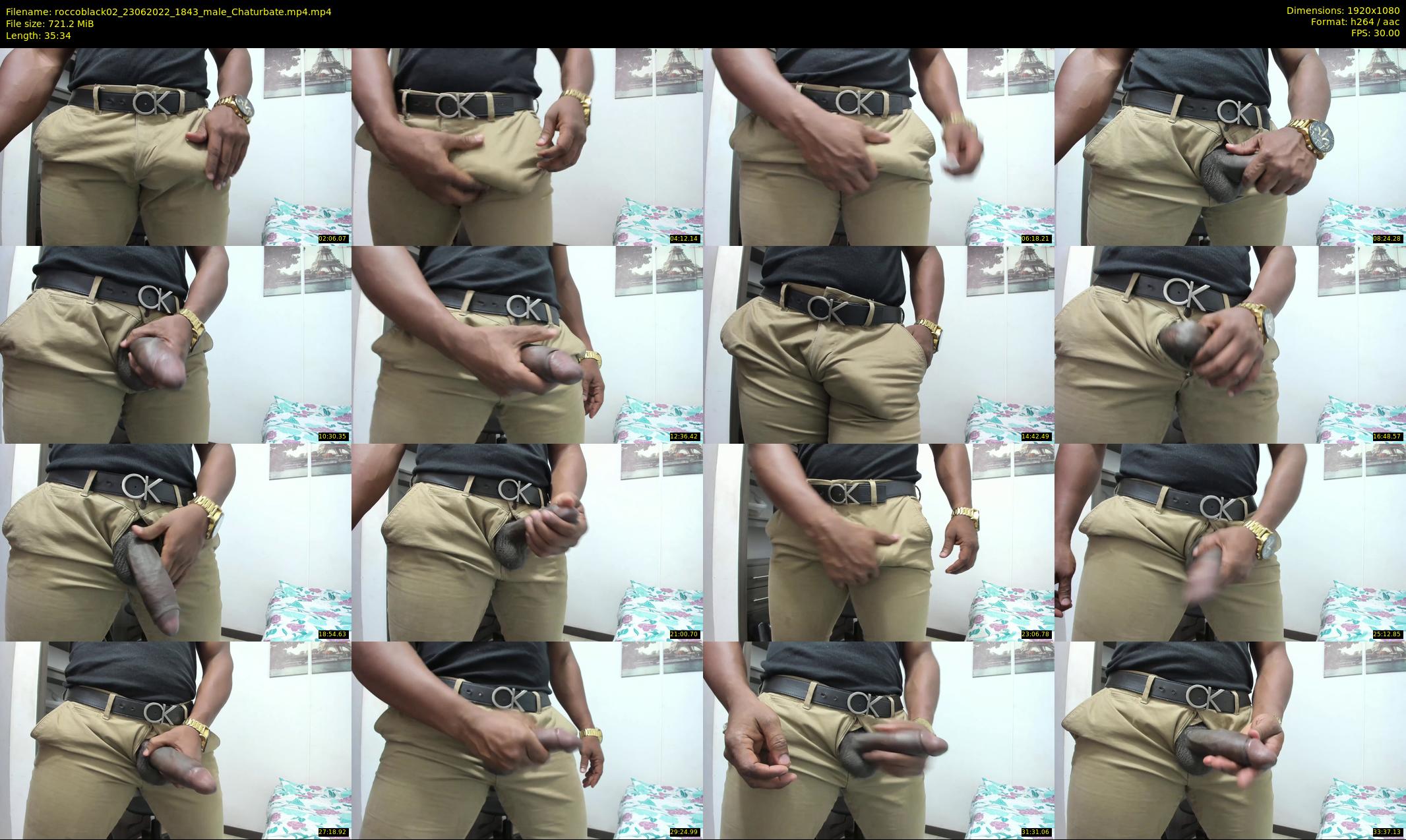 roccoblack02 — 36 minute Chaturbate male cam show recording, 1080p, Jun 23, 2022