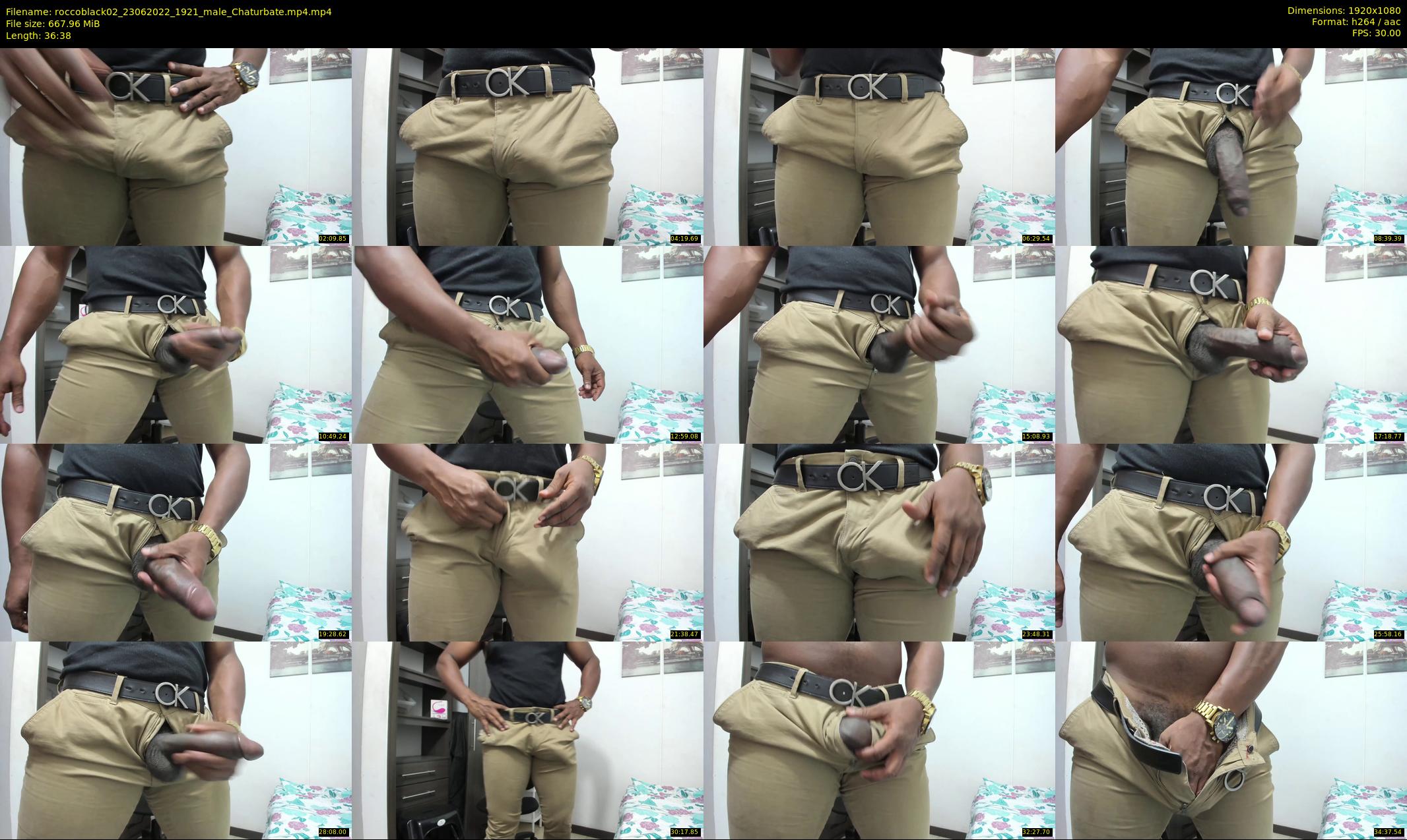 roccoblack02 — 37 minute Chaturbate male cam show recording, 1080p, Jun 23, 2022