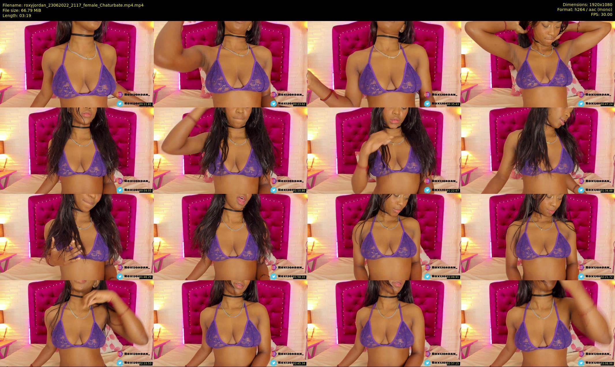 roxyjordan — 4 minute Chaturbate female cam show recording, 1080p, Jun 23, 2022