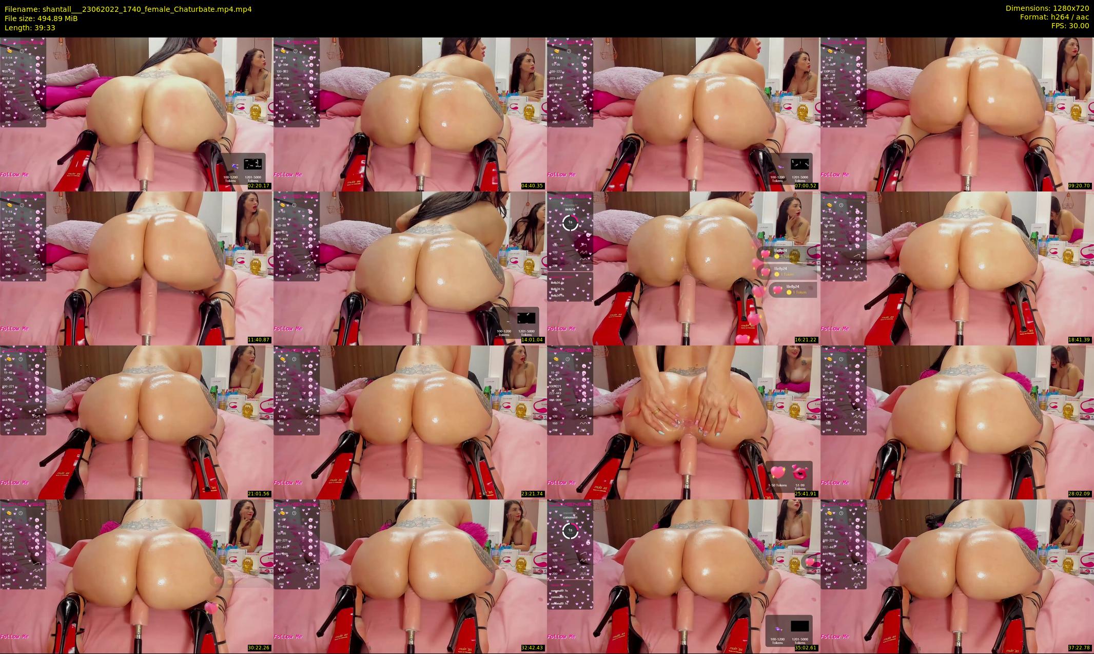 shantall__ — 40 minute Chaturbate female cam show recording, 720p, Jun 23, 2022