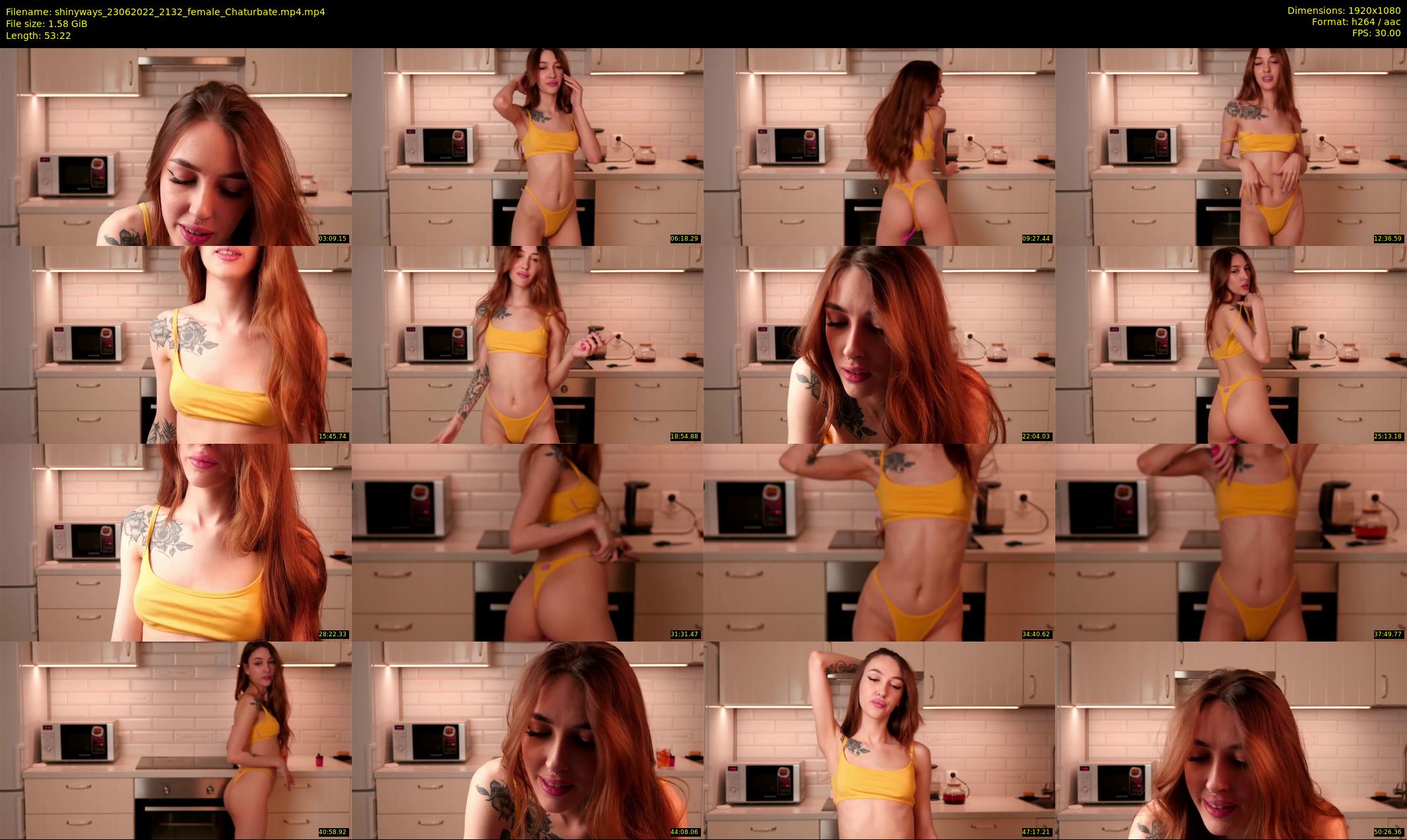 shinyways — 54 minute Chaturbate couple cam show recording, 1080p, Jun 23, 2022