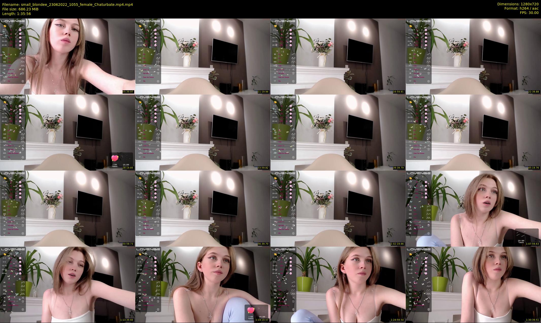small_blondee — 96 minute Chaturbate female cam show recording, 720p, Jun 23, 2022