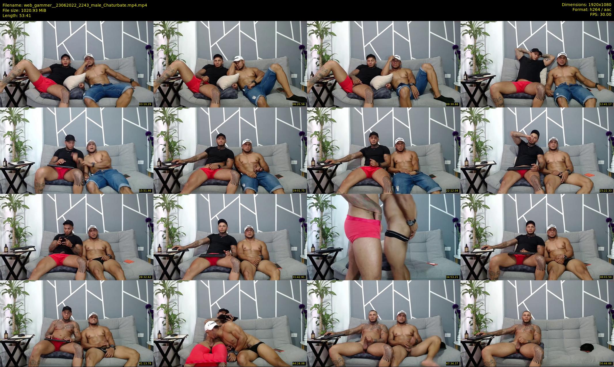 web_gammer_ — 54 minute Chaturbate male cam show recording, 1080p, Jun 23, 2022