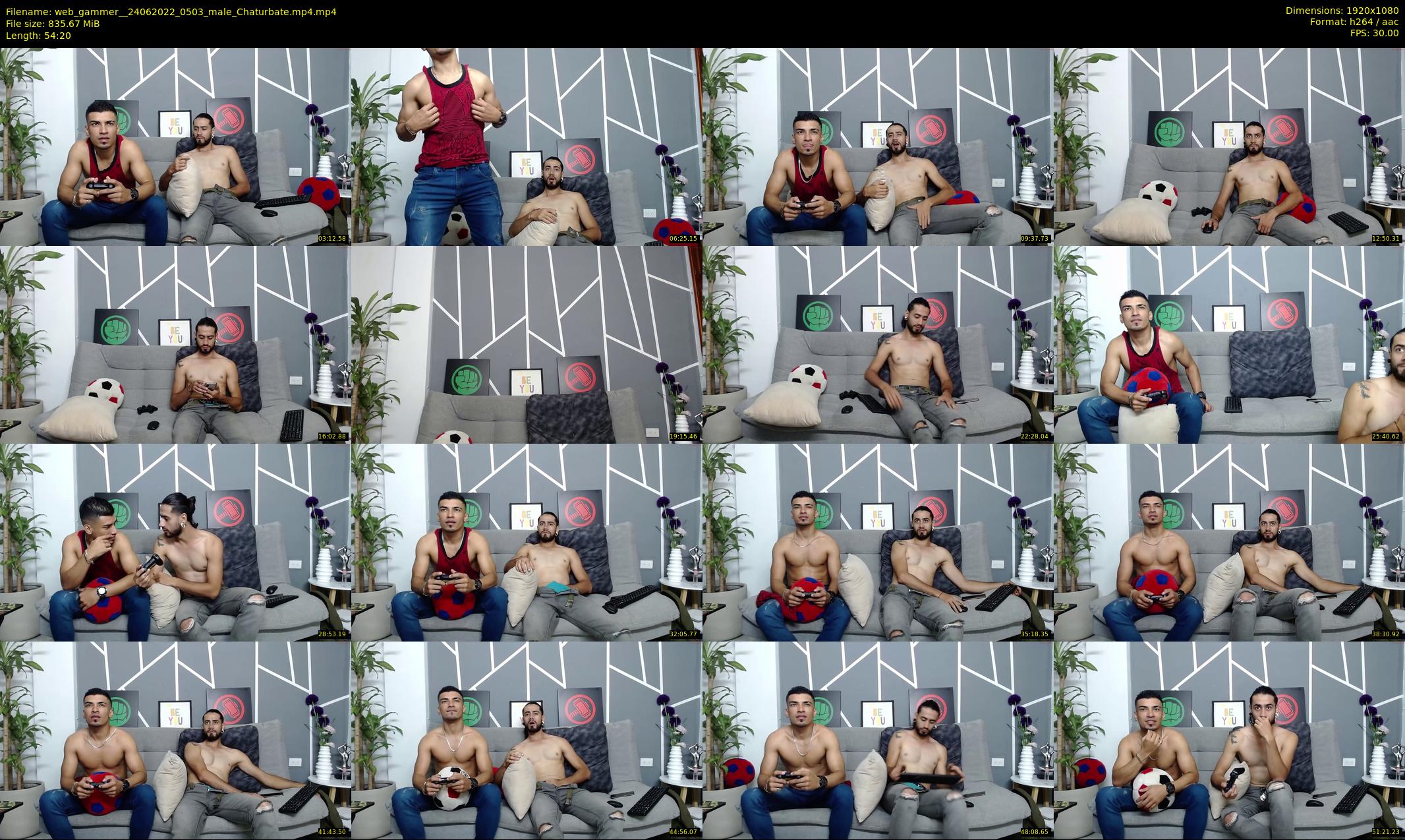 web_gammer_ — 55 minute Chaturbate male cam show recording, 1080p, Jun 24, 2022
