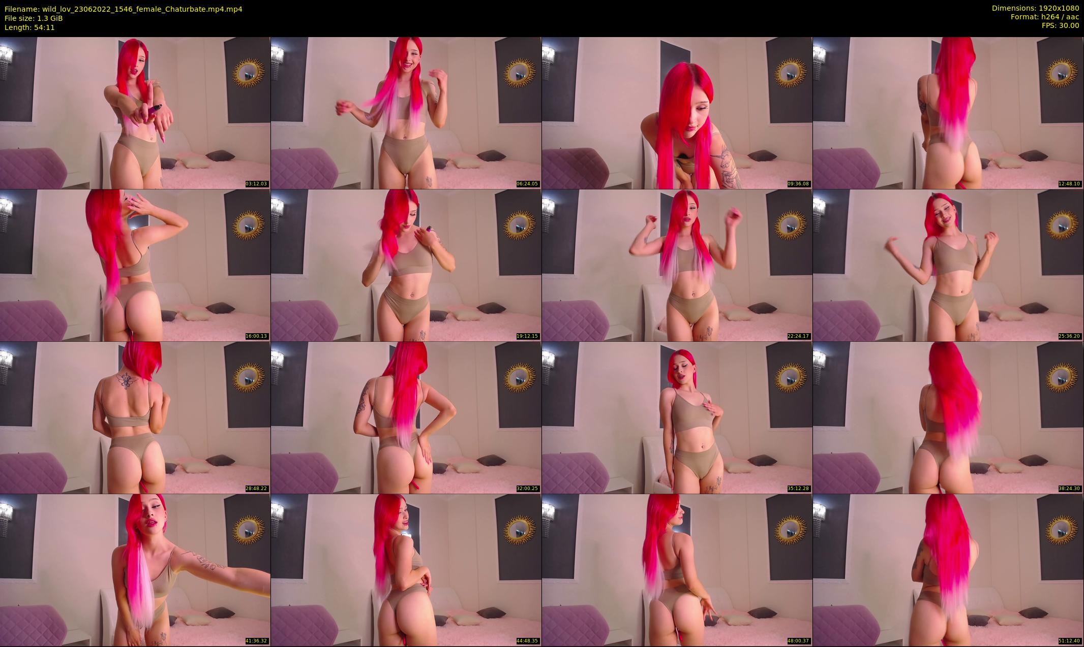wild_lov — 55 minute Chaturbate female cam show recording, 1080p, Jun 23, 2022