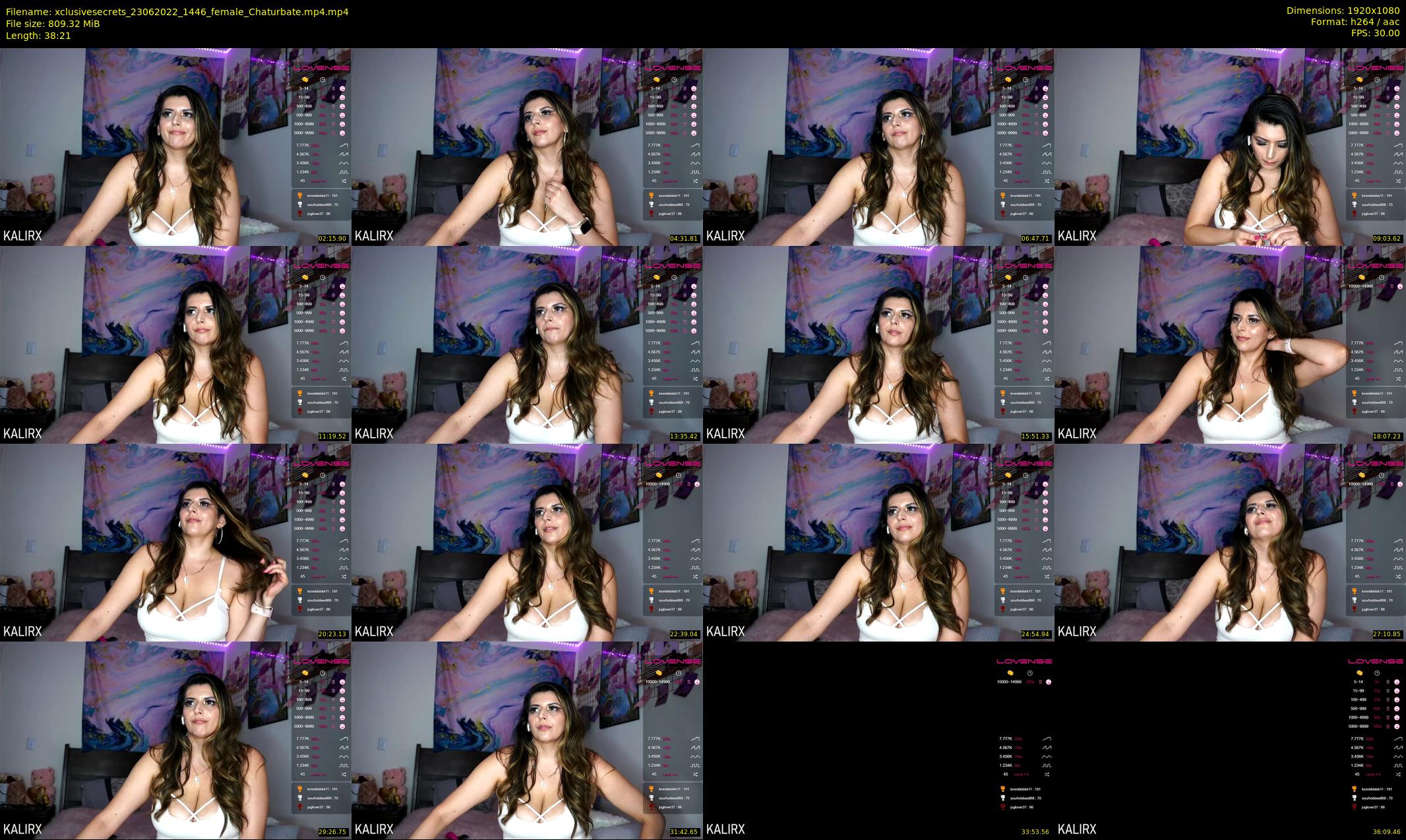 xclusivesecrets — 39 minute Chaturbate female cam show recording, 1080p, Jun 23, 2022