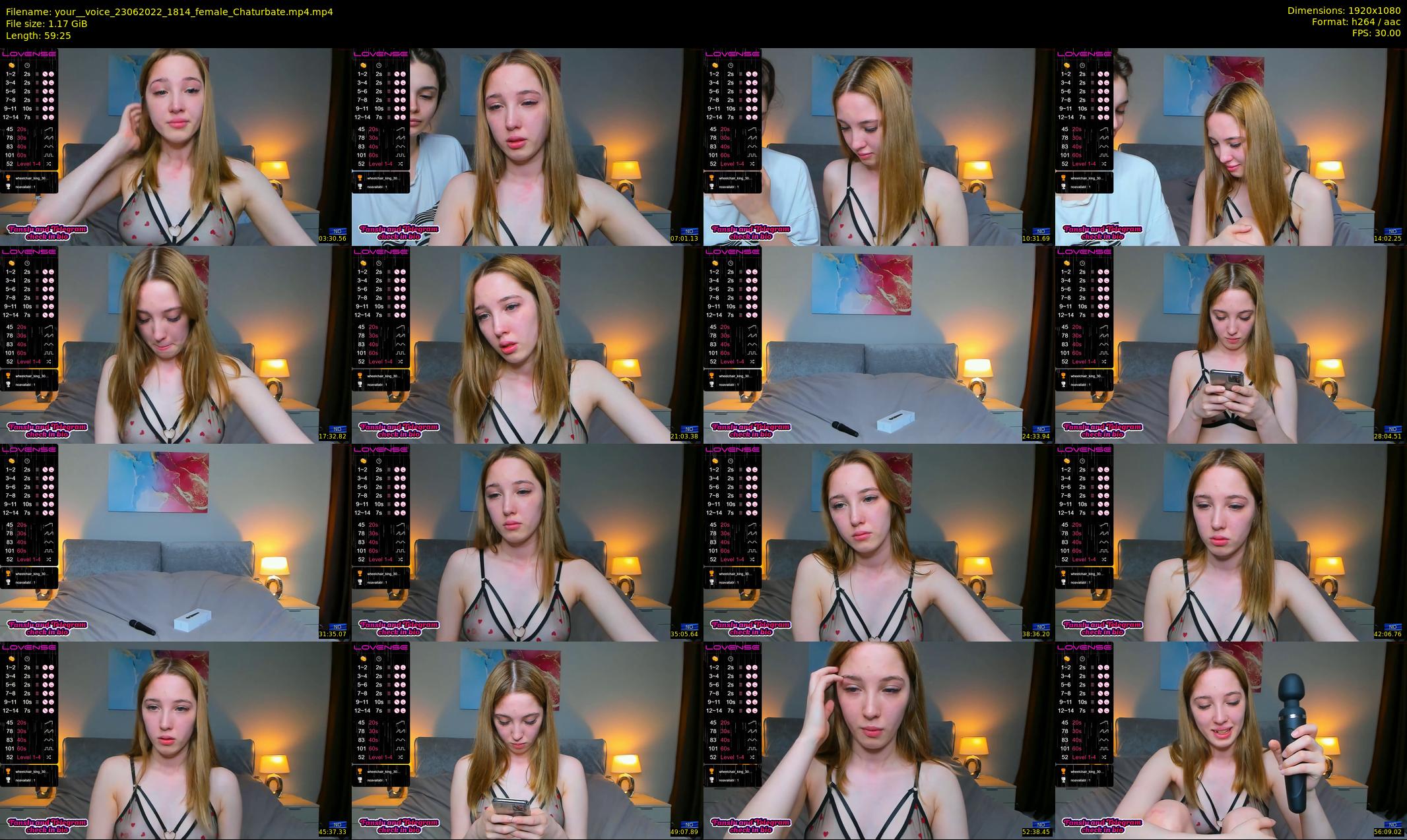 your__voice — 60 minute Chaturbate female cam show recording, 1080p, Jun 23, 2022