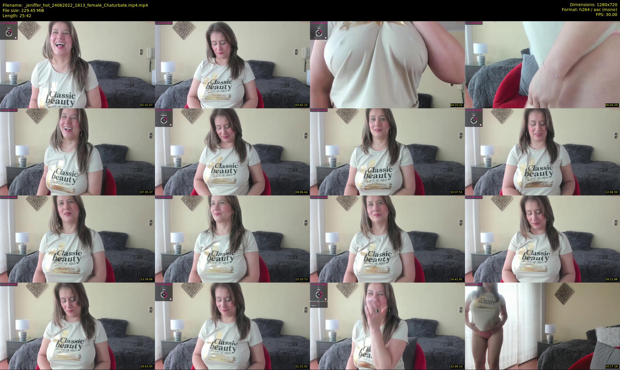 _jeniffer_hot — 26 minute Chaturbate female cam show recording, 720p, Jun 24, 2022