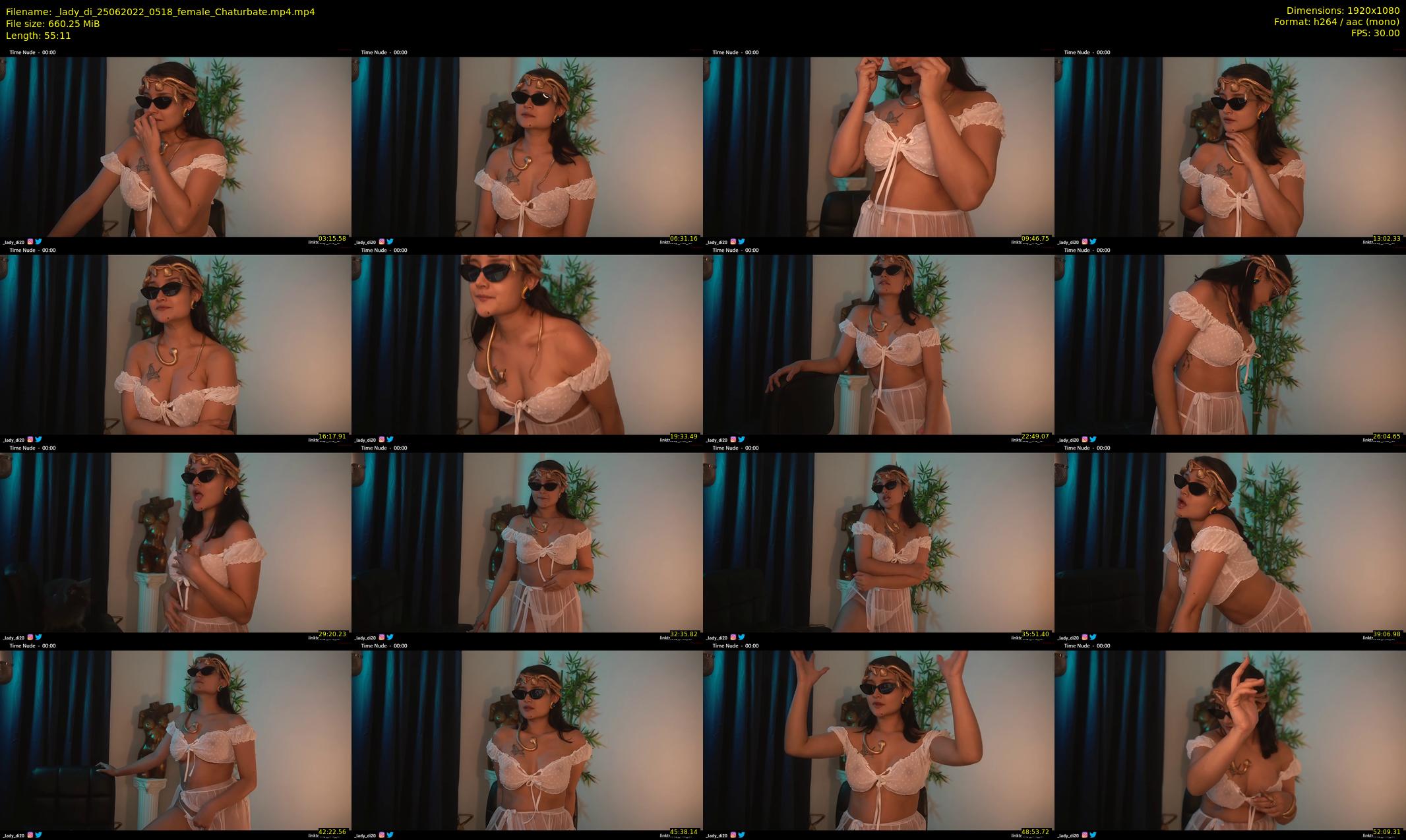 _lady_di — 56 minute Chaturbate female cam show recording, 1080p, Jun 25, 2022