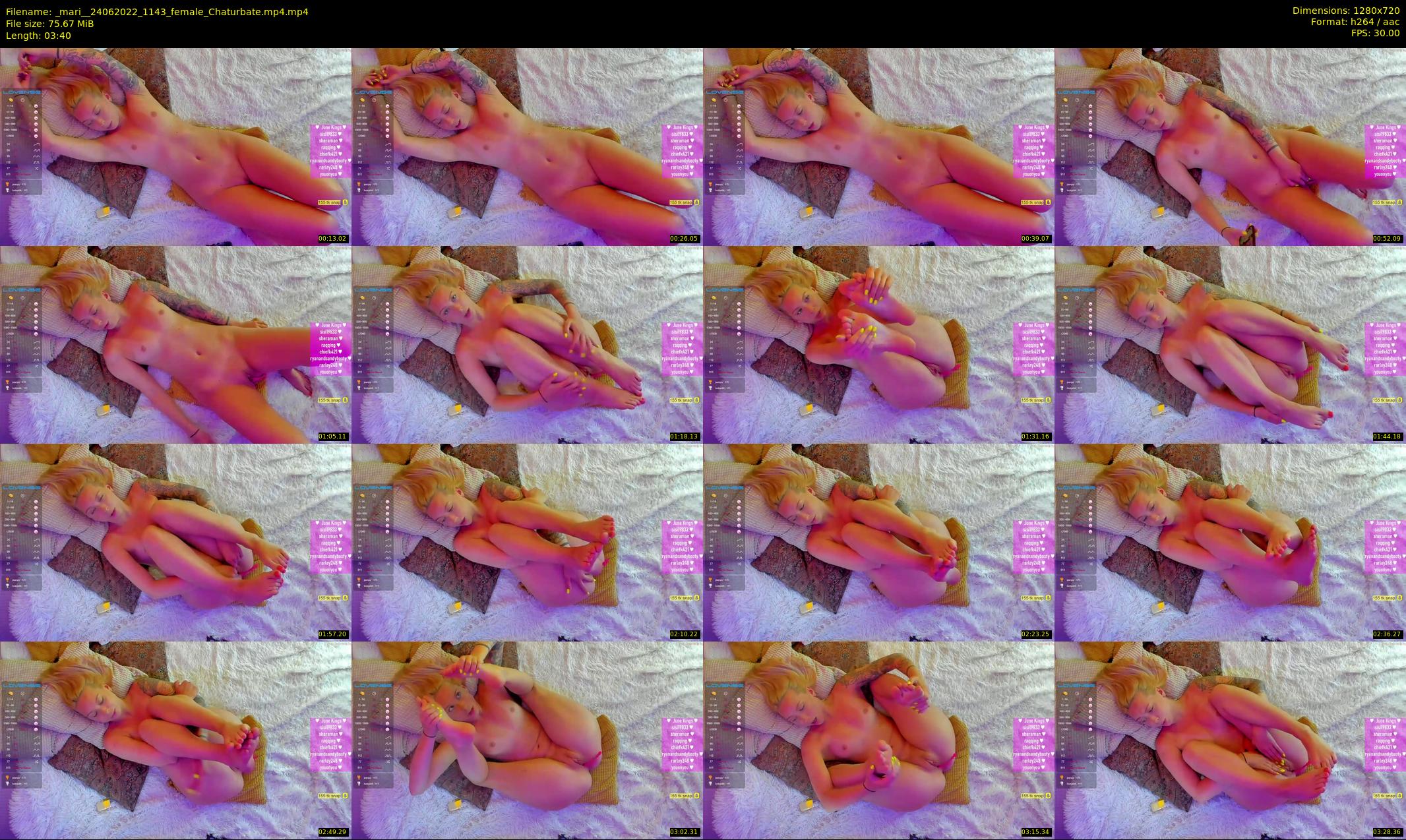 _mari_ — 4 minute Chaturbate female cam show recording, 720p, Jun 24, 2022