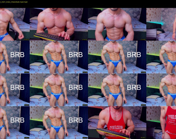 adam_muscle_ — 67 minute Chaturbate male cam show recording, 1080p, Jun 24, 2022