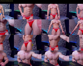 adam_muscle_ — 20 minute Chaturbate male cam show recording, 1080p, Jun 24, 2022