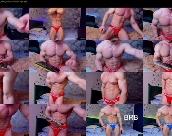 adam_muscle_ — 54 minute Chaturbate male cam show recording, 1080p, Jun 24, 2022
