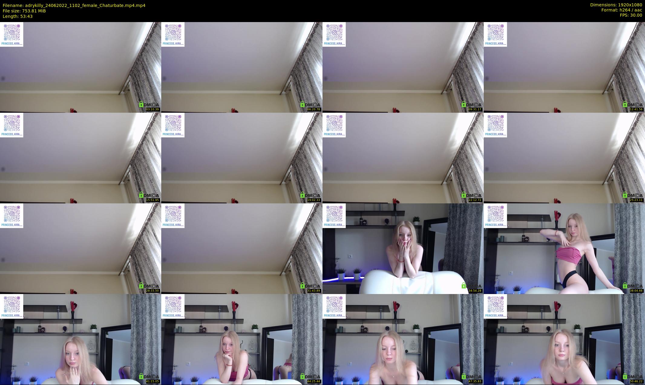 adrykilly — 54 minute Chaturbate female cam show recording, 1080p, Jun 24, 2022