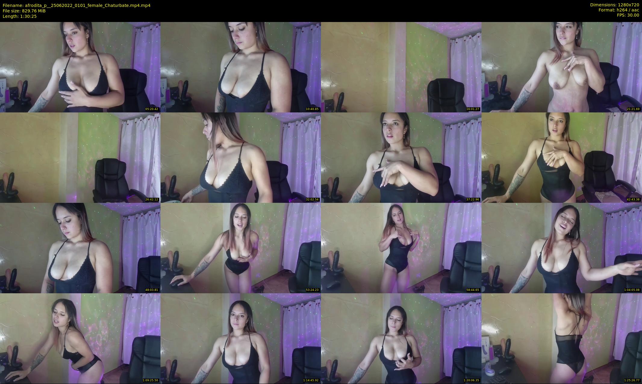 afrodita_p_ — 91 minute Chaturbate female cam show recording, 720p, Jun 25, 2022