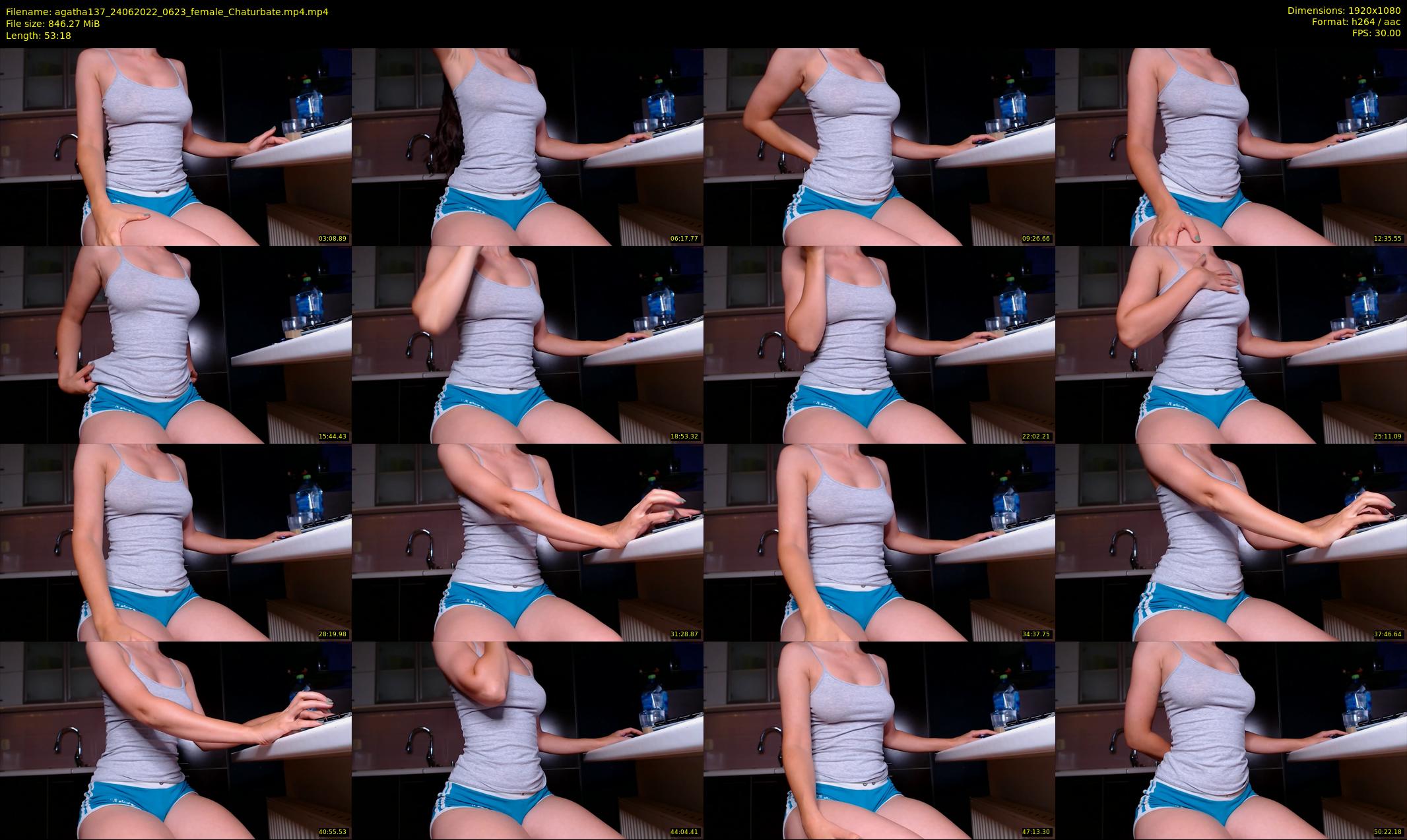 agatha137 — 54 minute Chaturbate female cam show recording, 1080p, Jun 24, 2022