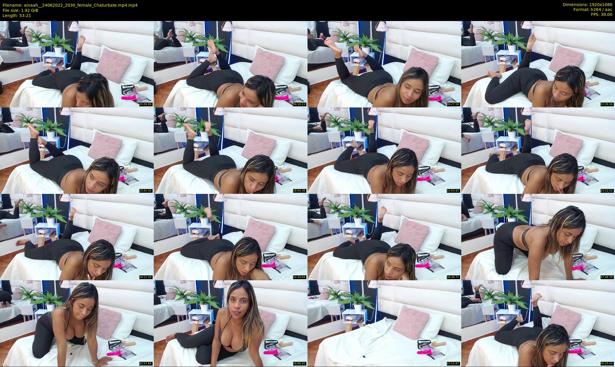 ainaah_ — 54 minute Chaturbate female cam show recording, 1080p, Jun 24, 2022