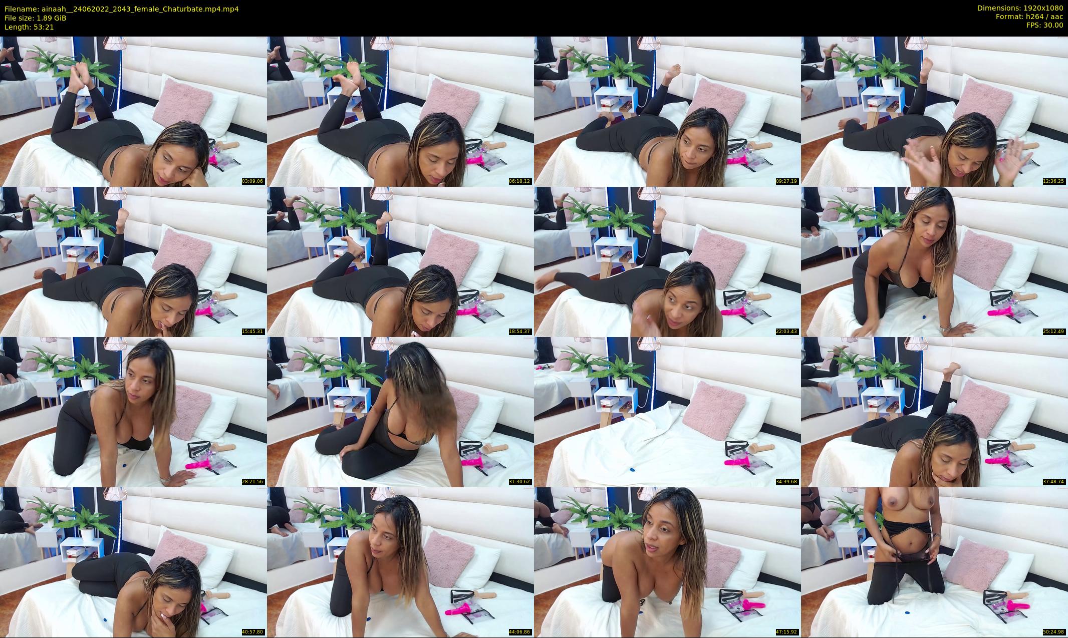 ainaah_ — 54 minute Chaturbate female cam show recording, 1080p, Jun 24, 2022