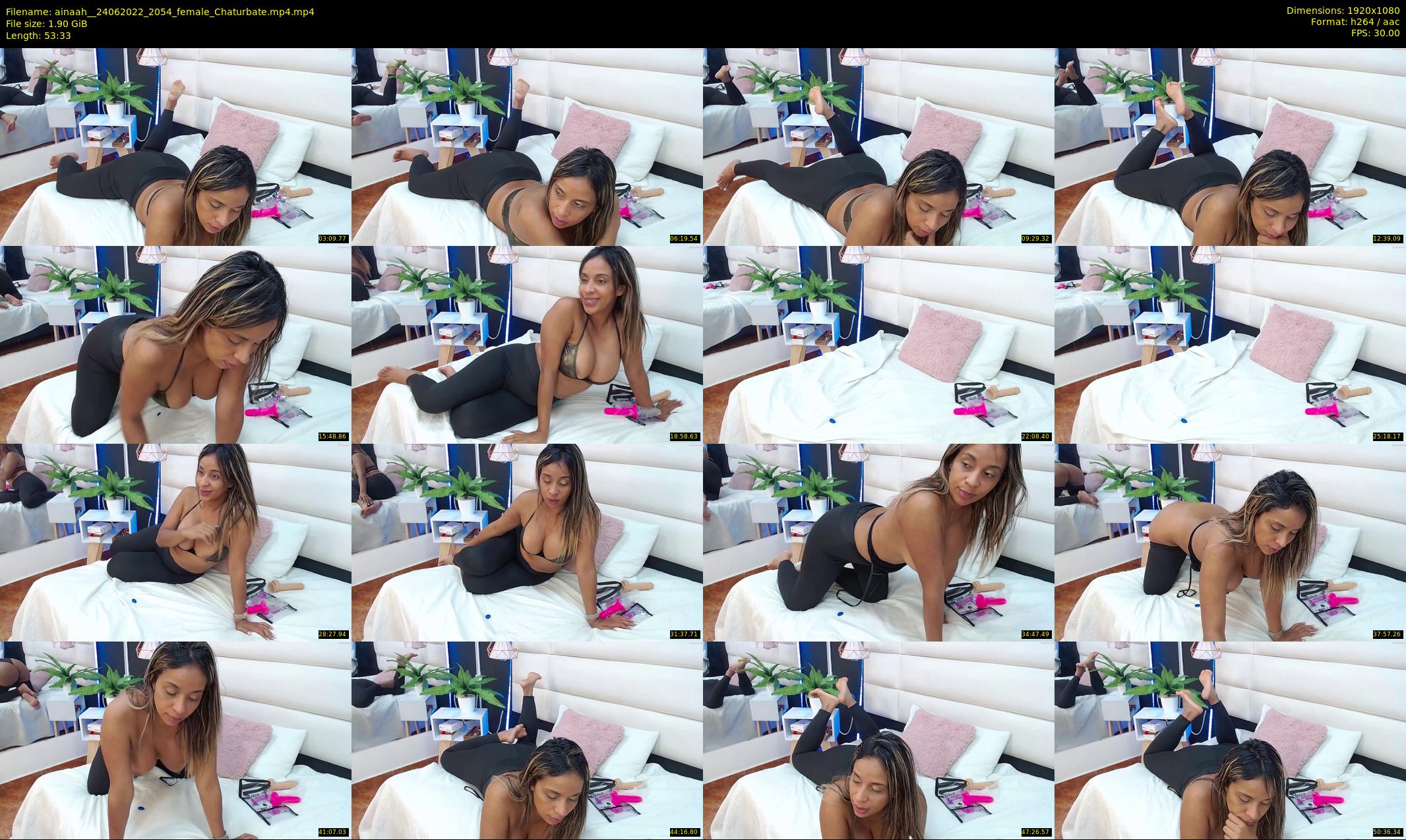 ainaah_ — 54 minute Chaturbate female cam show recording, 1080p, Jun 24, 2022