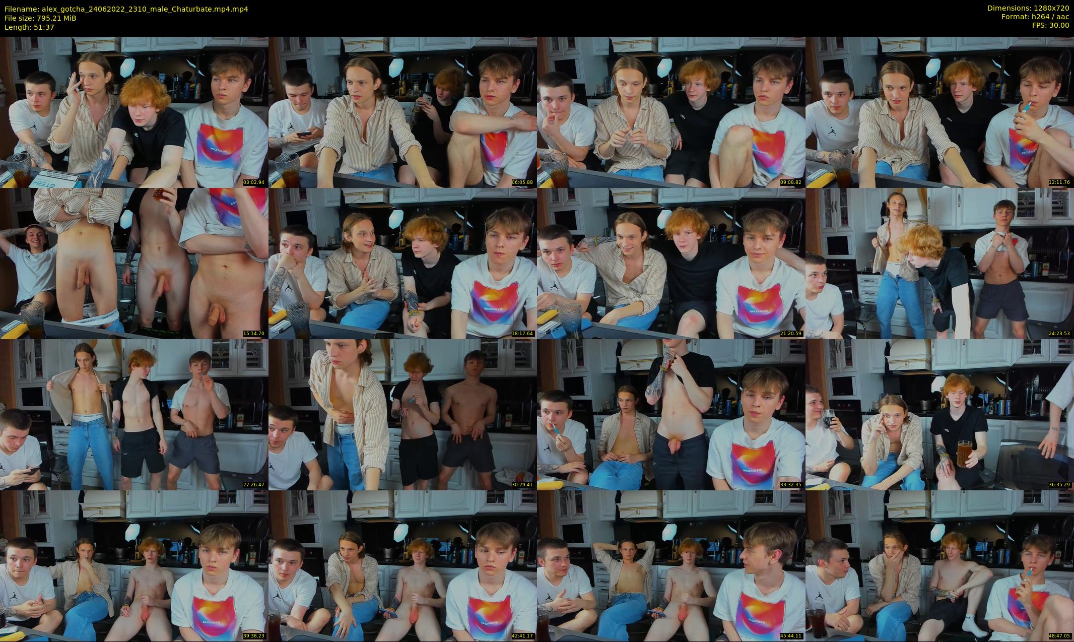 alex_gotcha — 52 minute Chaturbate male cam show recording, 720p, Jun 24, 2022