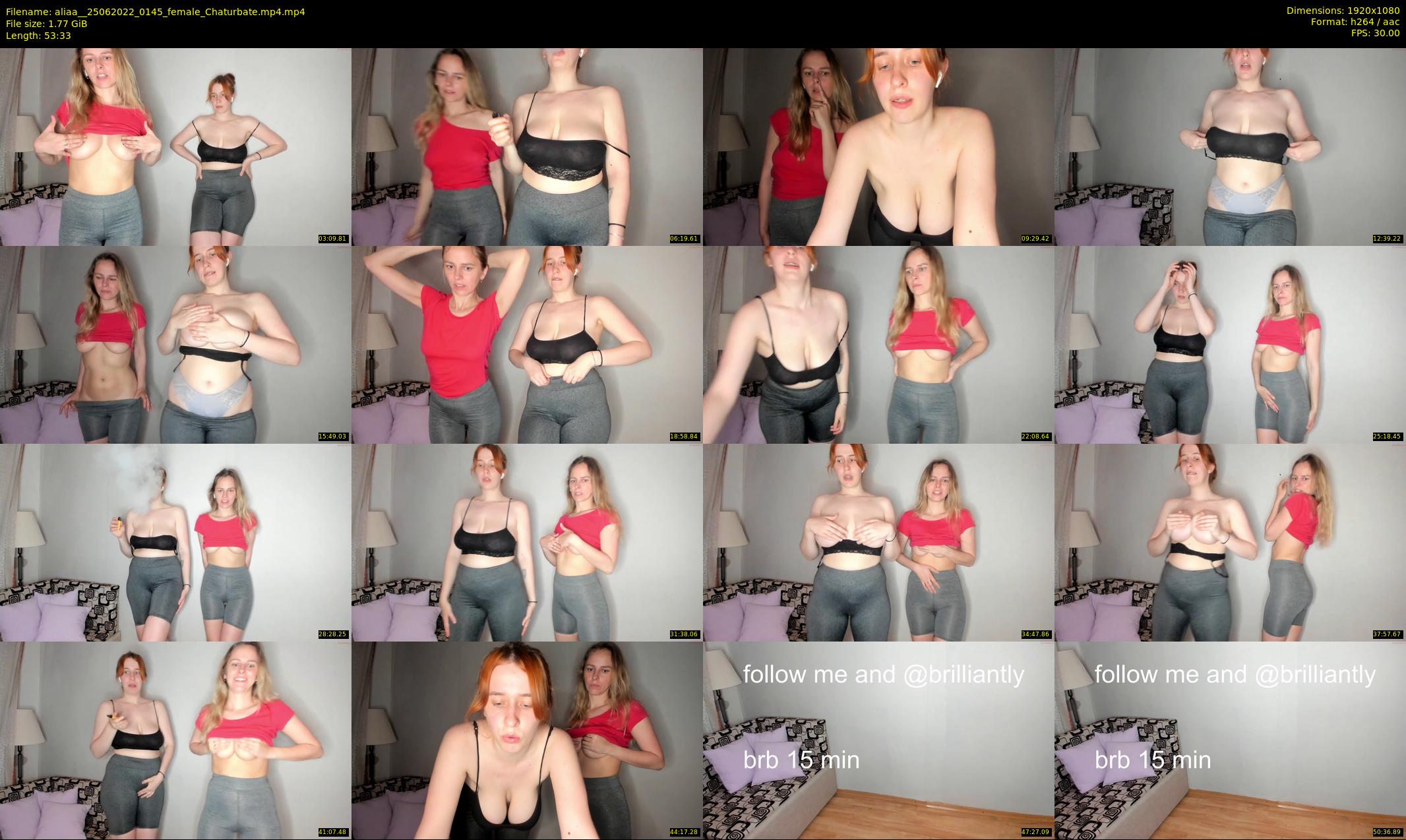 aliaa_ — 54 minute Chaturbate female cam show recording, 1080p, Jun 25, 2022