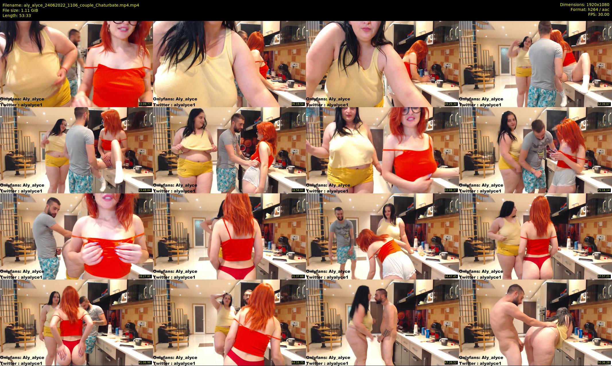aly_alyce — 54 minute Chaturbate female cam show recording, 1080p, Jun 24, 2022