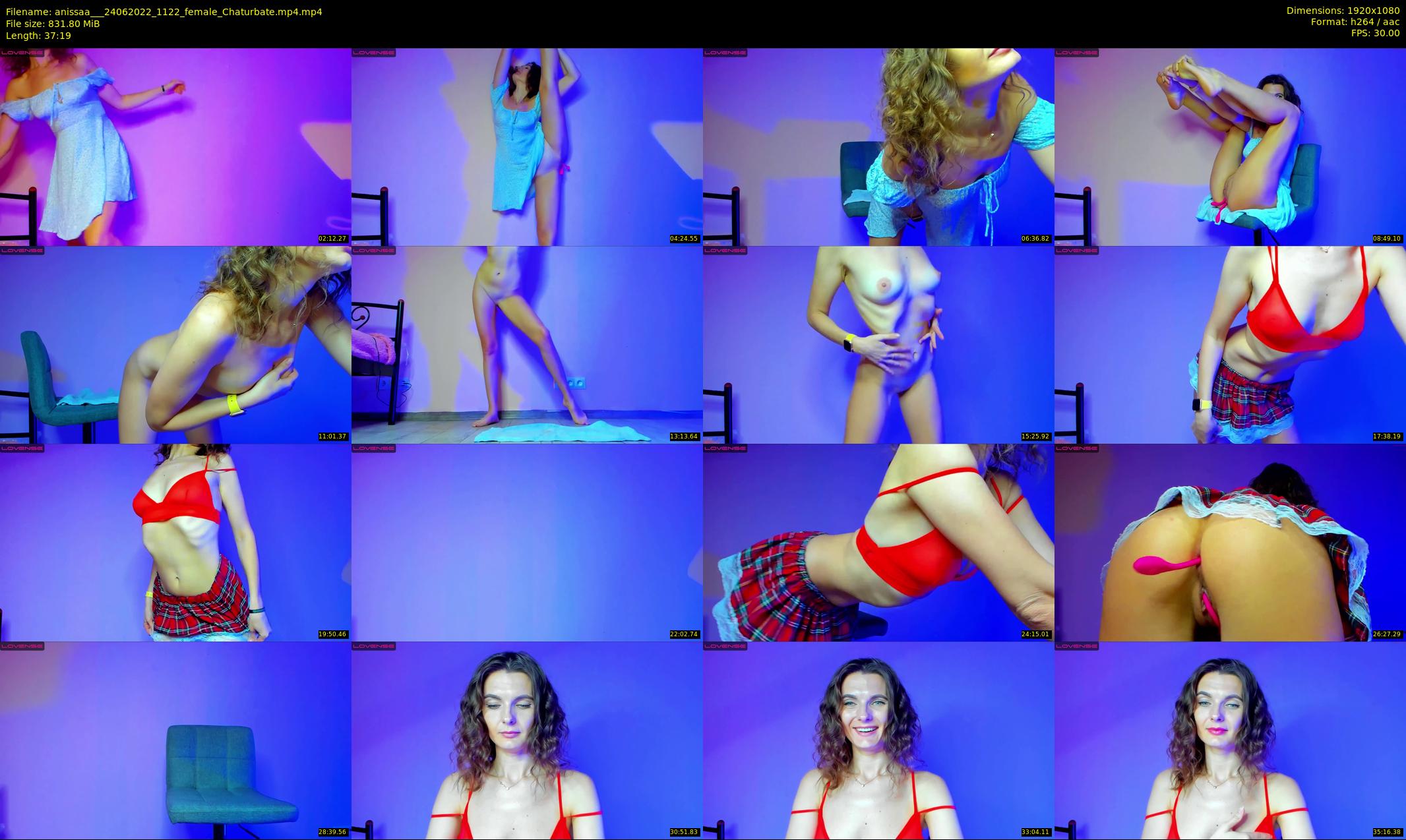 anissaa__ — 38 minute Chaturbate female cam show recording, 1080p, Jun 24, 2022