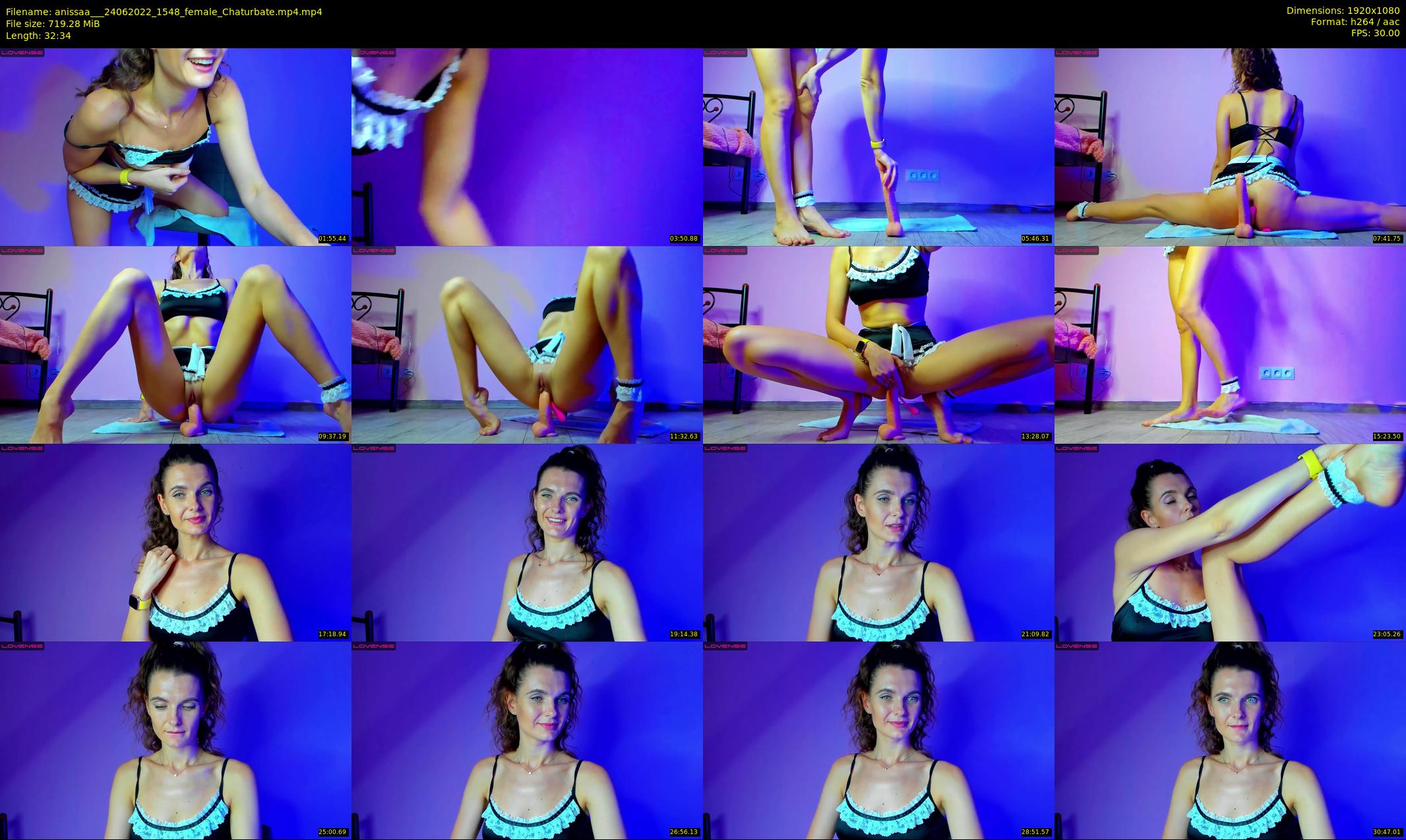 anissaa__ — 33 minute Chaturbate female cam show recording, 1080p, Jun 24, 2022