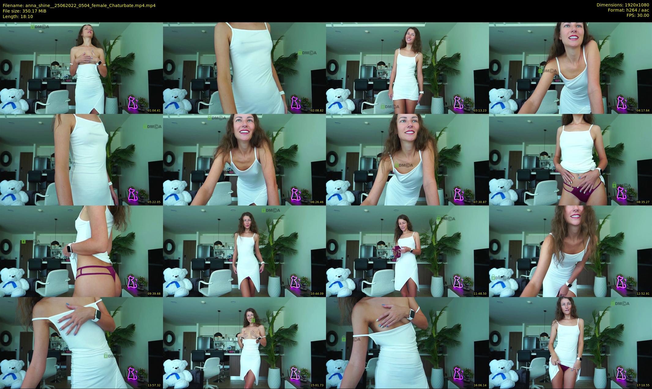 anna_shine_ — 19 minute Chaturbate female cam show recording, 1080p, Jun 25, 2022
