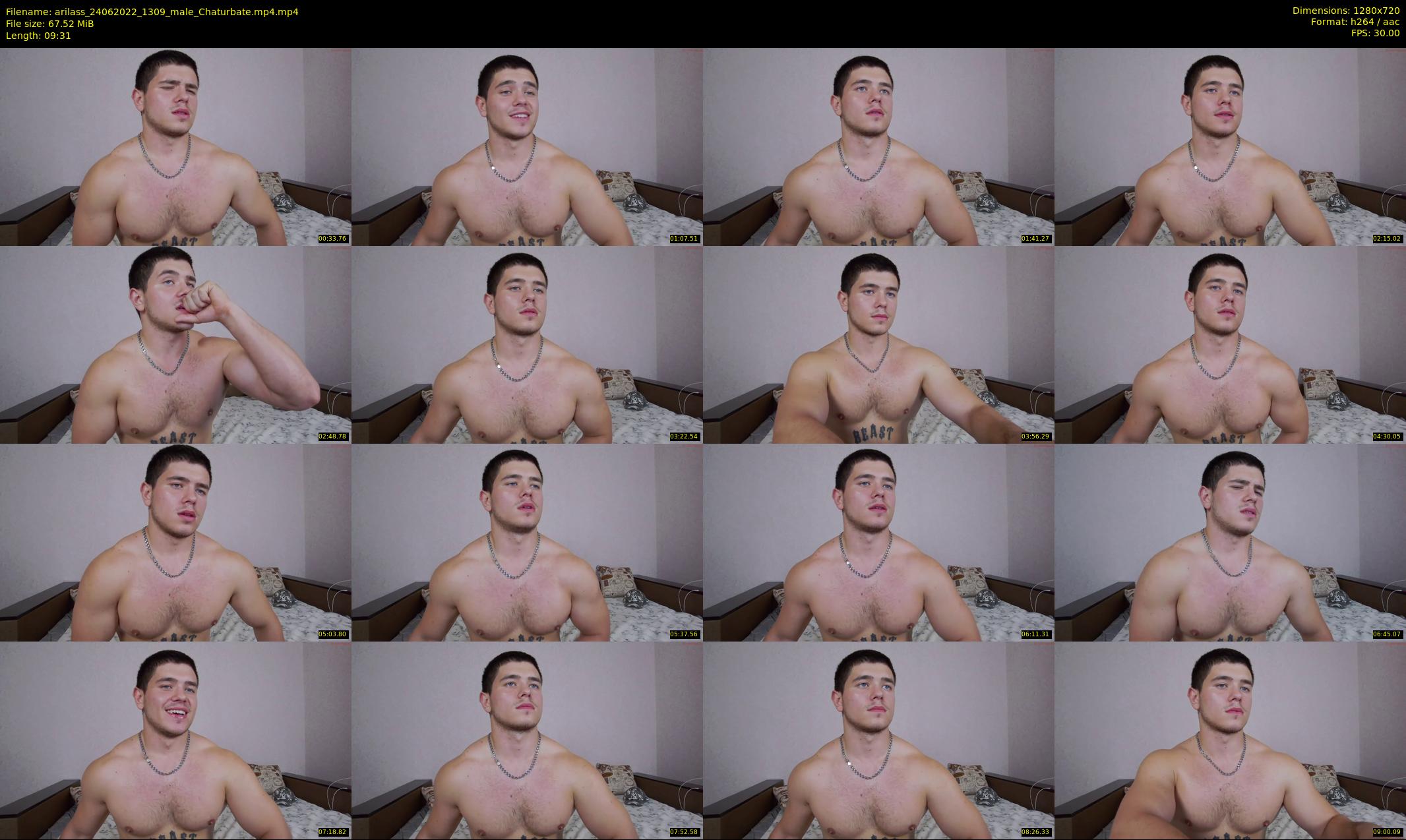 arilass — 10 minute Chaturbate male cam show recording, 720p, Jun 24, 2022