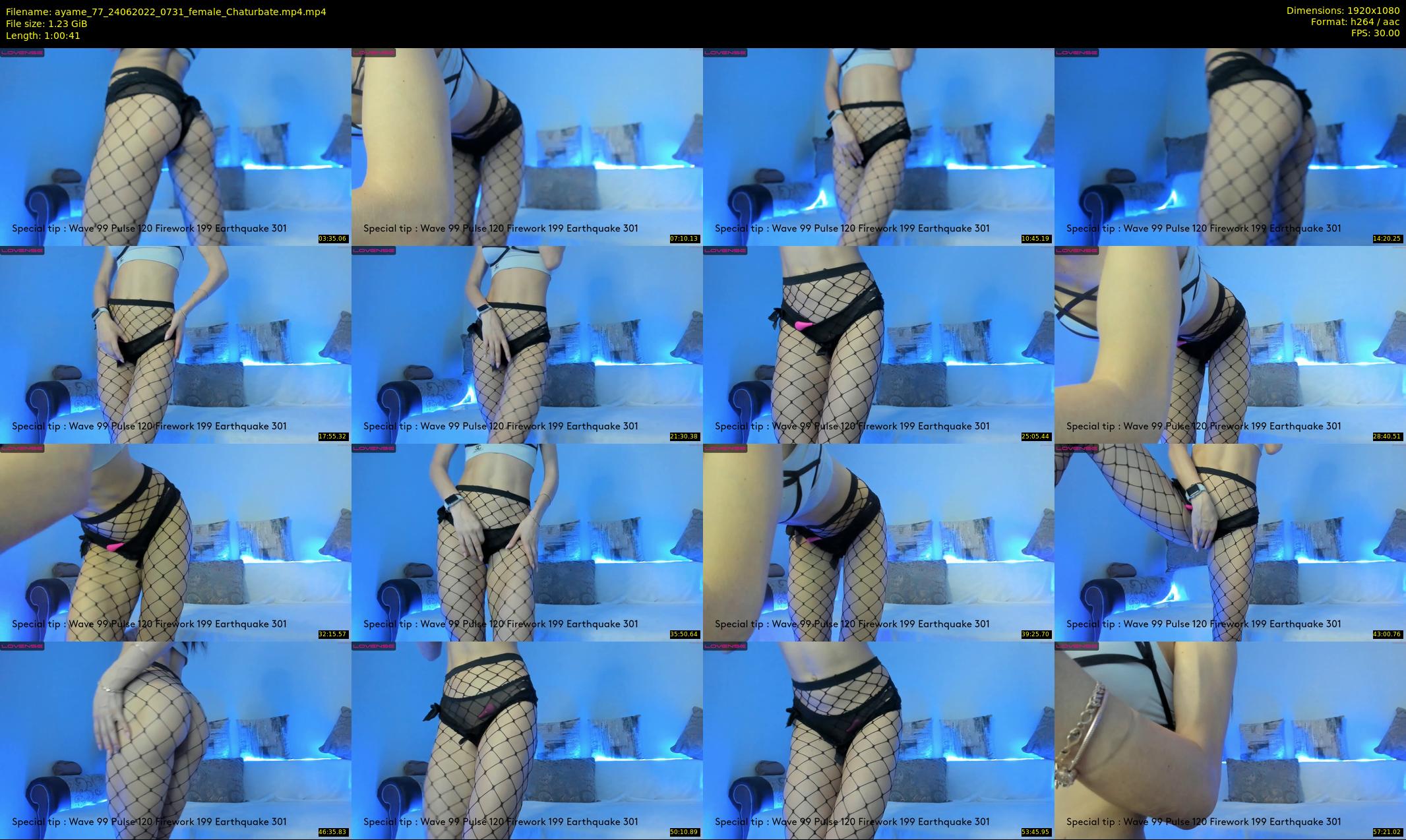 ayame_77 — 61 minute Chaturbate female cam show recording, 1080p, Jun 24, 2022