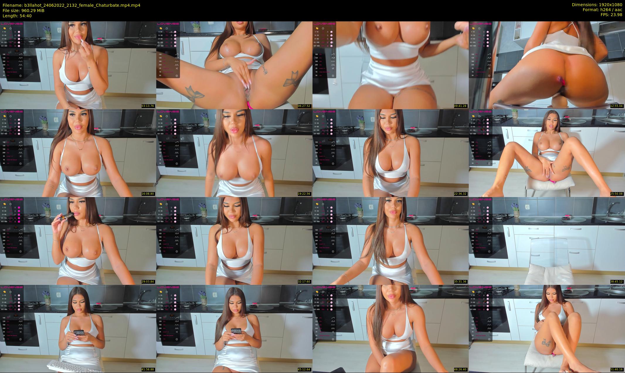 b3llahot — 55 minute Chaturbate female cam show recording, 1080p, Jun 24, 2022