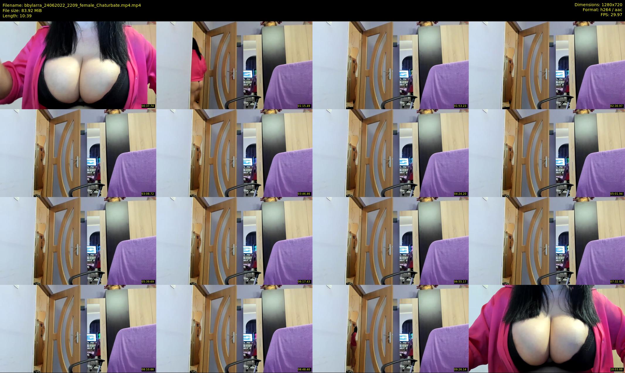 bbylarra — 11 minute Chaturbate couple cam show recording, 720p, Jun 24, 2022