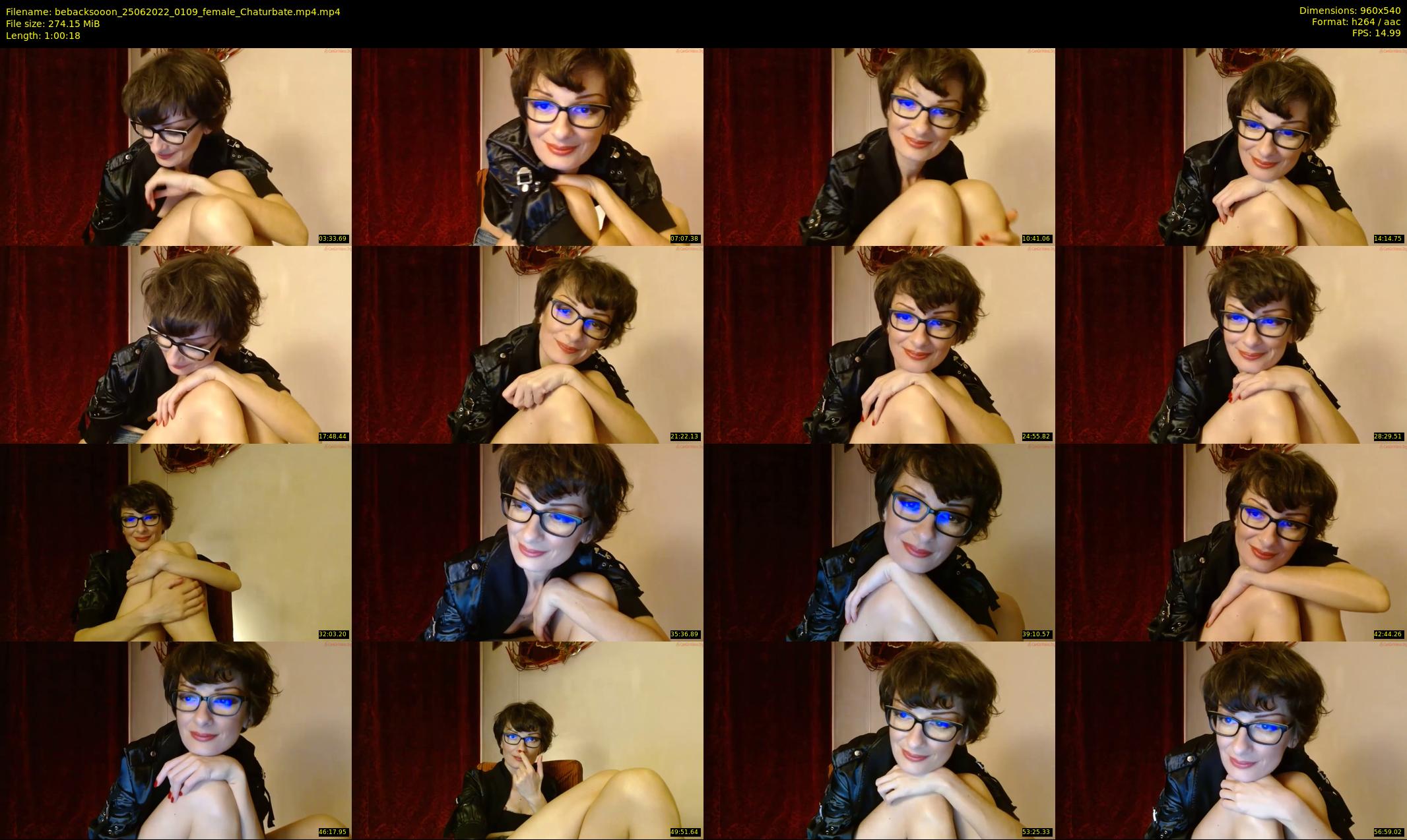 bebacksooon — 61 minute Chaturbate female cam show recording, 480p, Jun 25, 2022