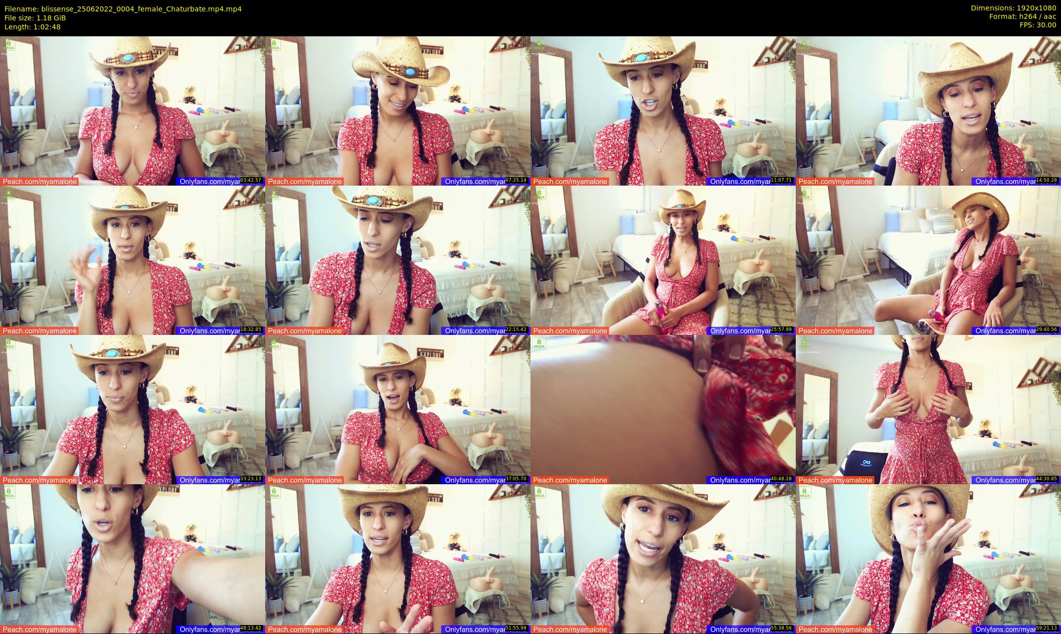 blissense — 63 minute Chaturbate female cam show recording, 1080p, Jun 25, 2022