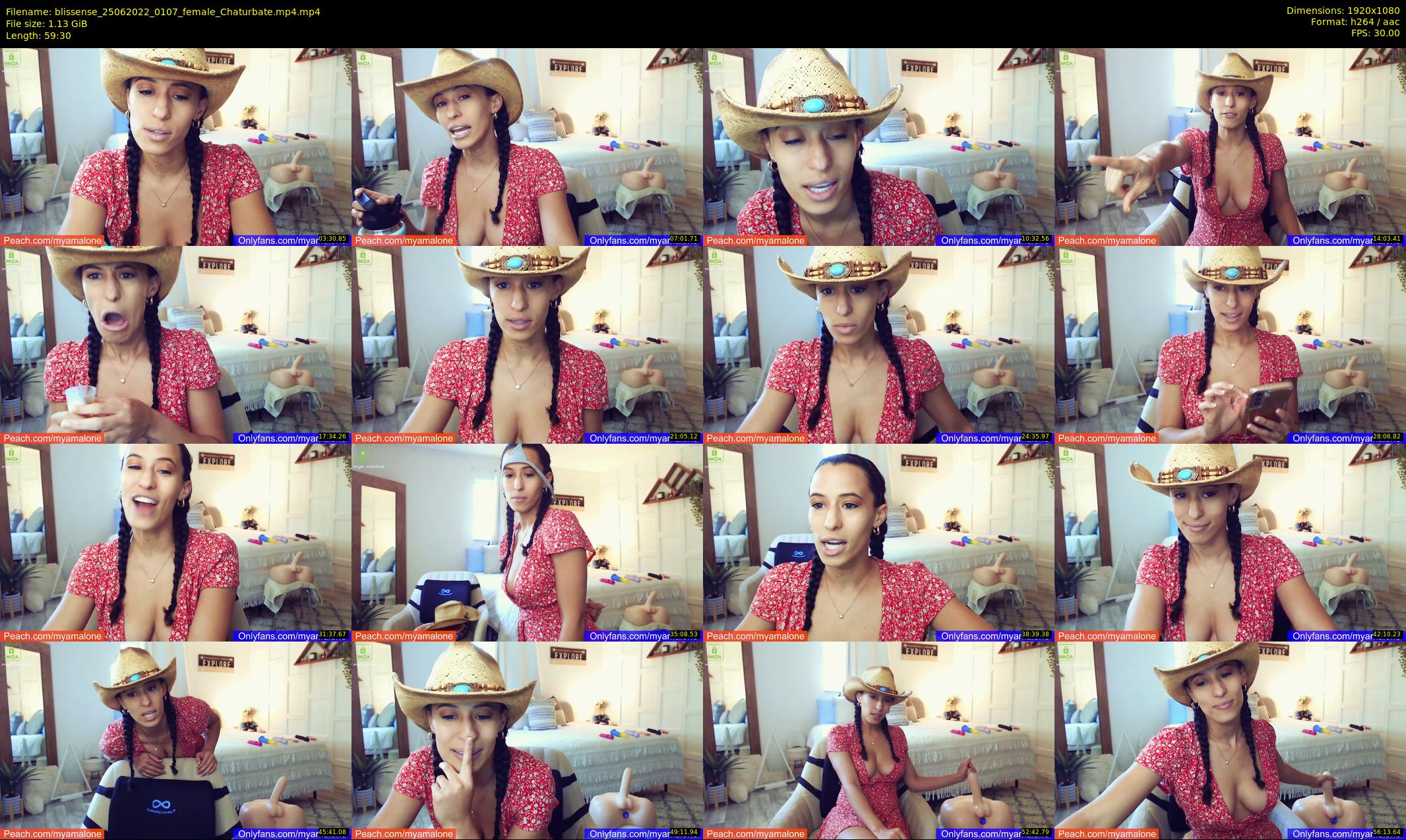 blissense — 60 minute Chaturbate female cam show recording, 1080p, Jun 25, 2022