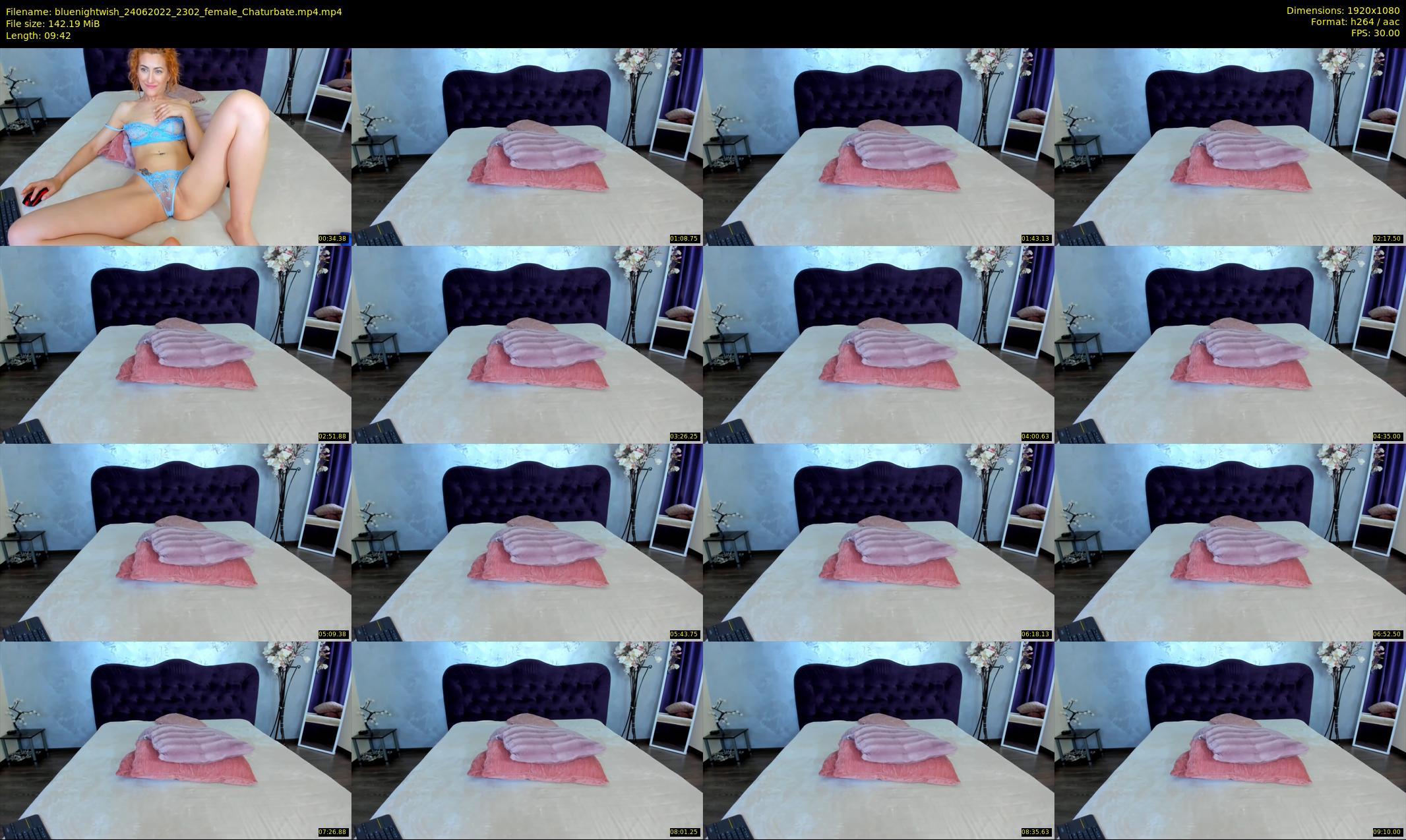 bluenightwish — 10 minute Chaturbate female cam show recording, 1080p, Jun 24, 2022