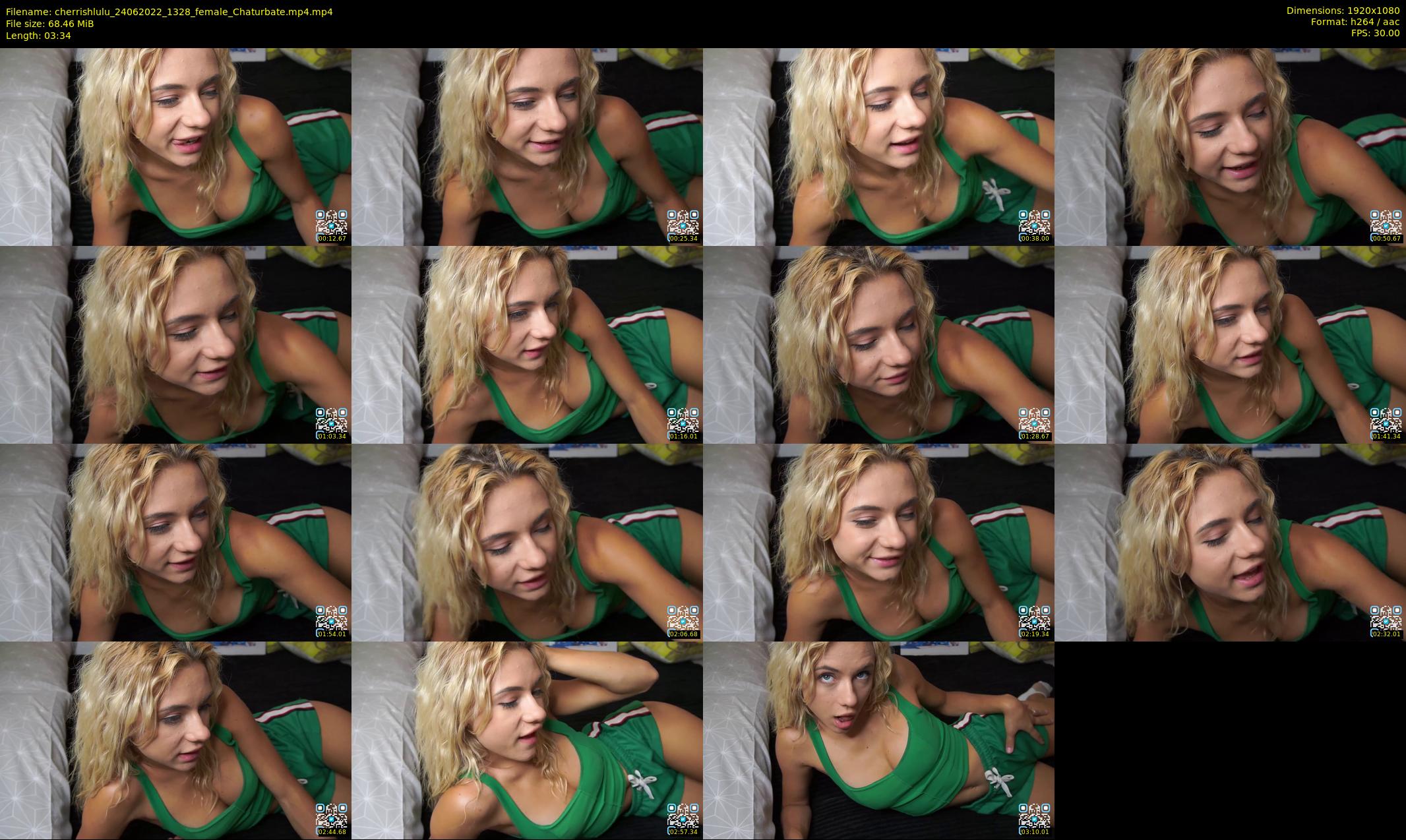 cherrishlulu — 4 minute Chaturbate female cam show recording, 1080p, Jun 24, 2022
